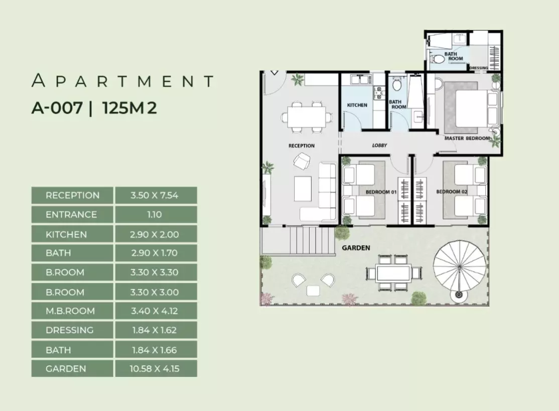 صورة مخطط ارضية الوحدة