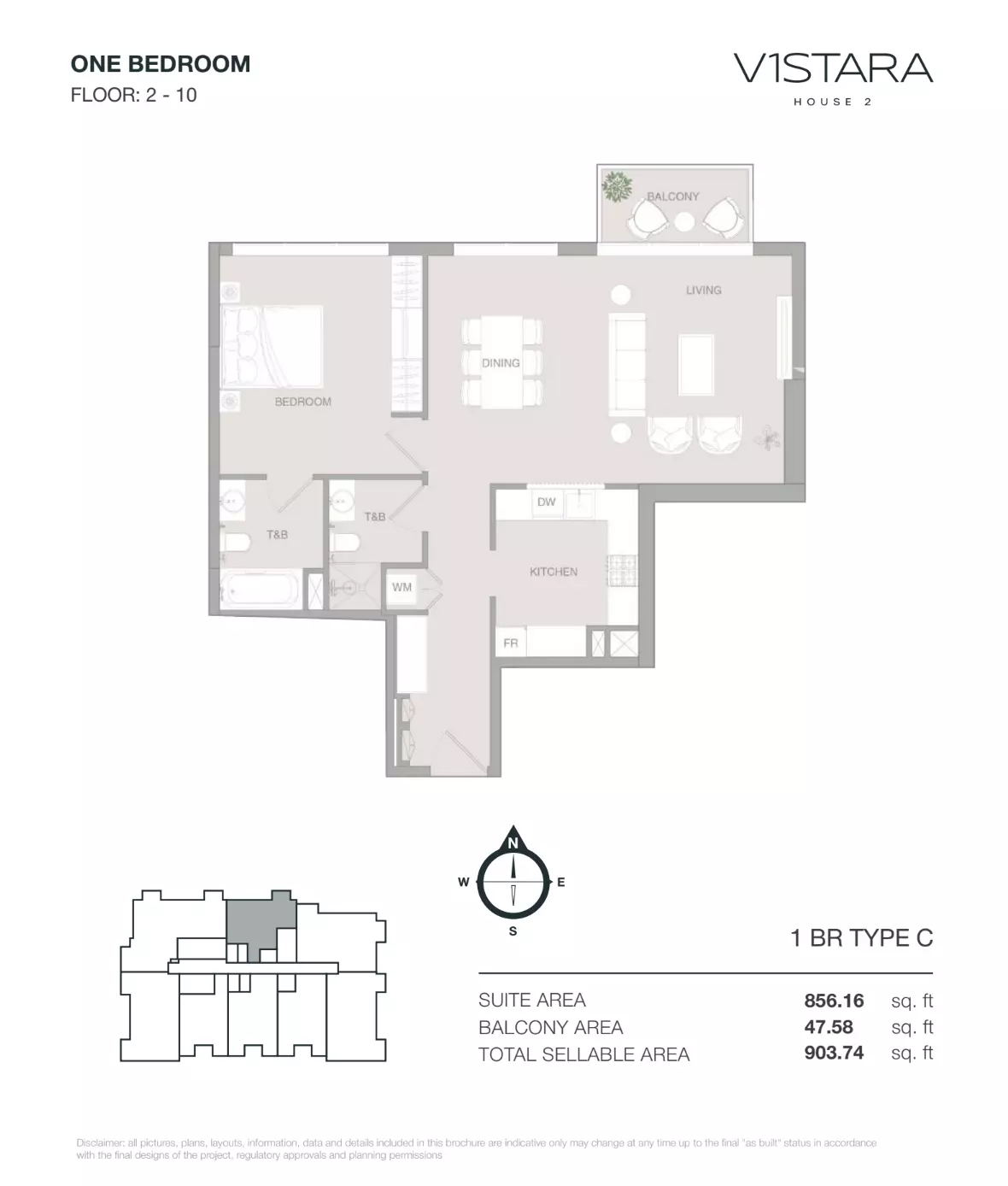 Unit floor plan image