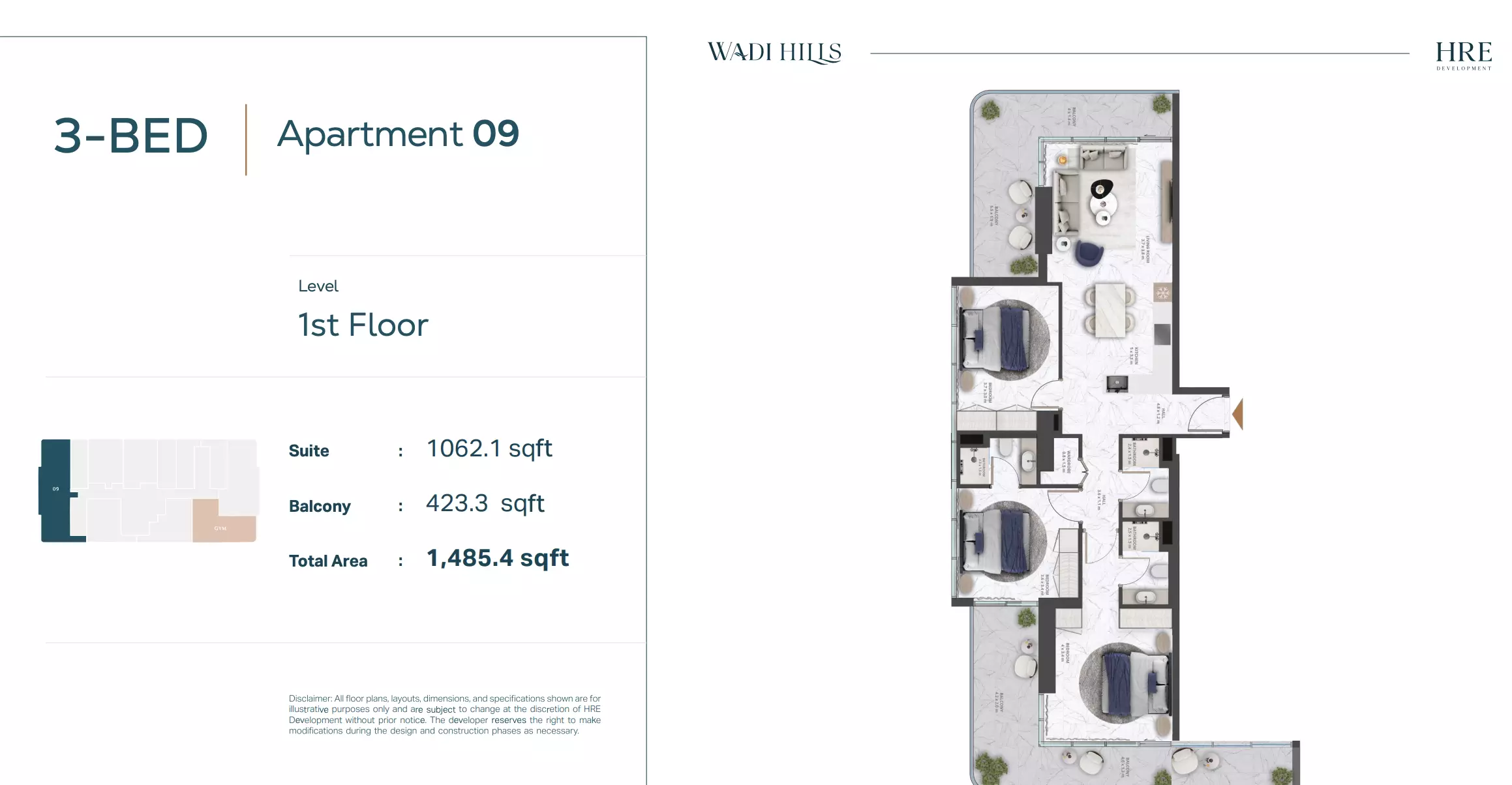 Unit floor plan image