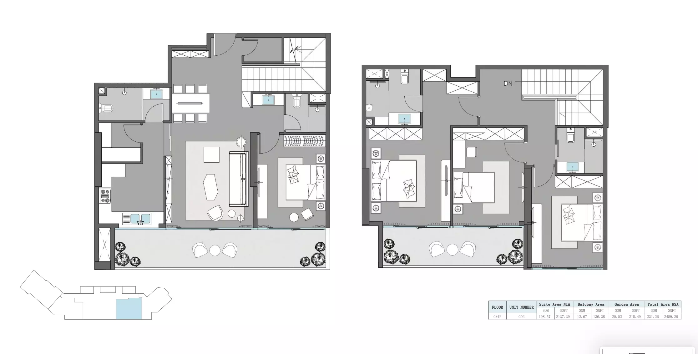 Unit floor plan image
