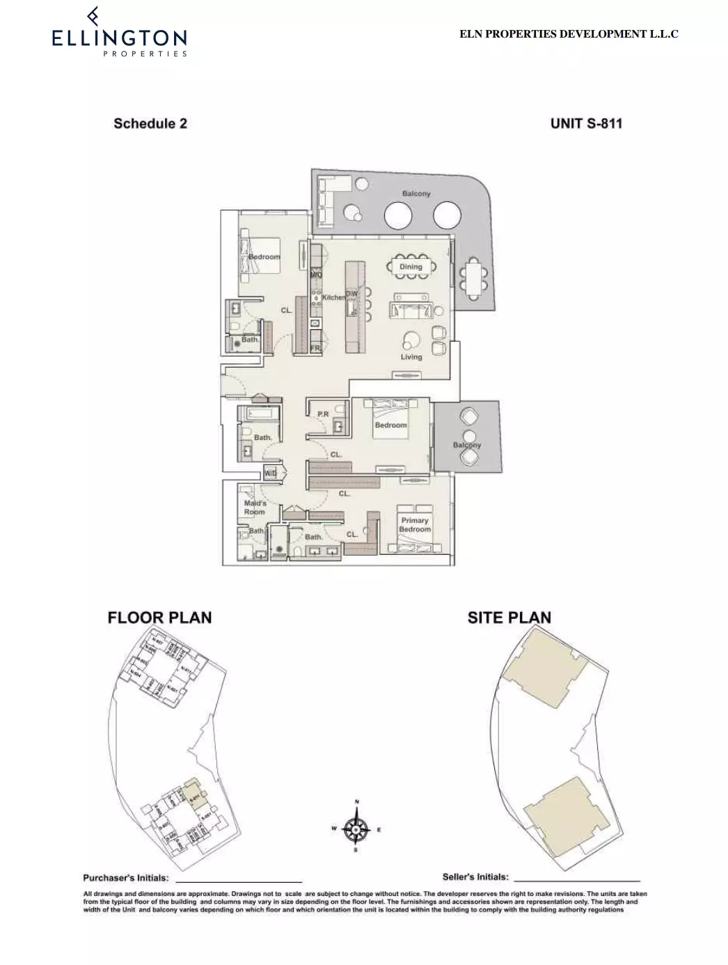 Mercer House Type S-811, 3 beds