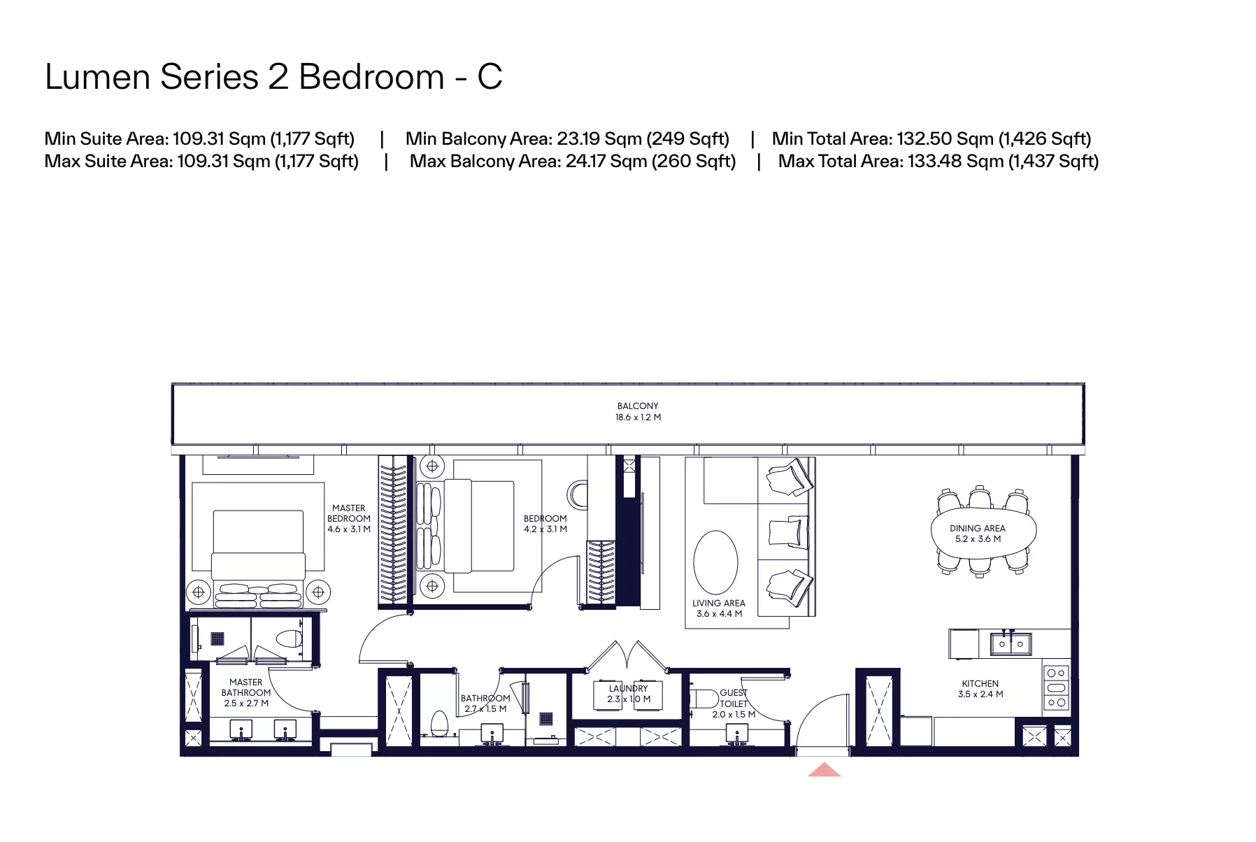 صورة مخطط ارضية الوحدة