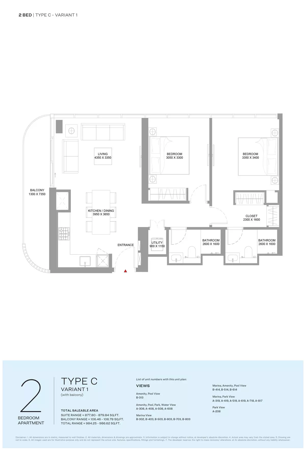 Unit floor plan image