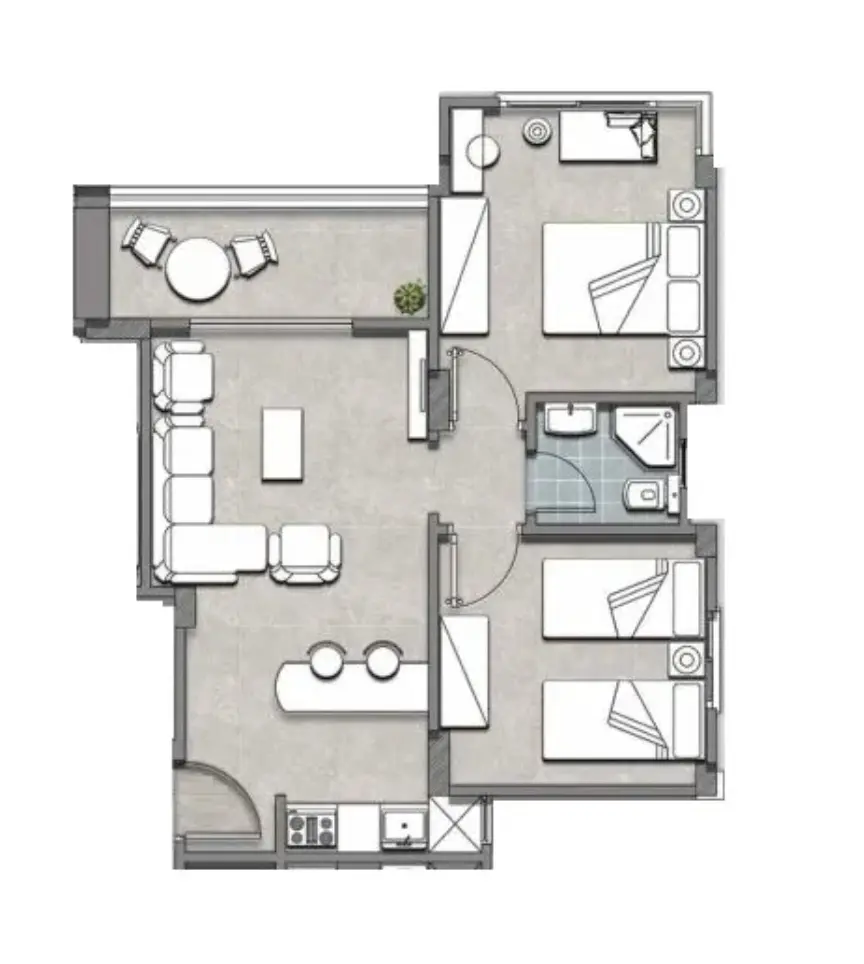 Unit floor plan image