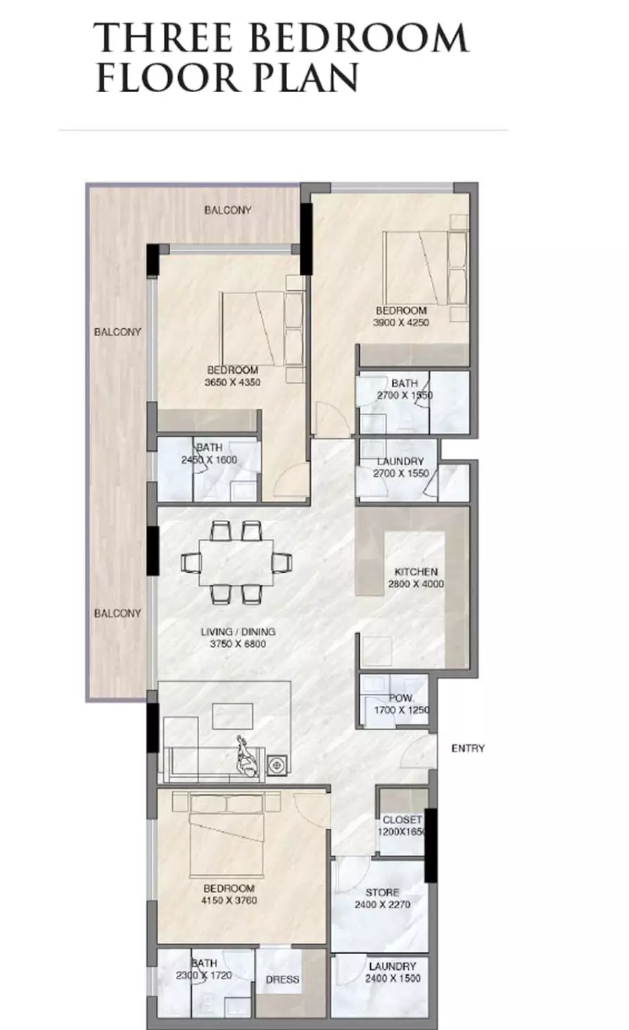 Unit floor plan image