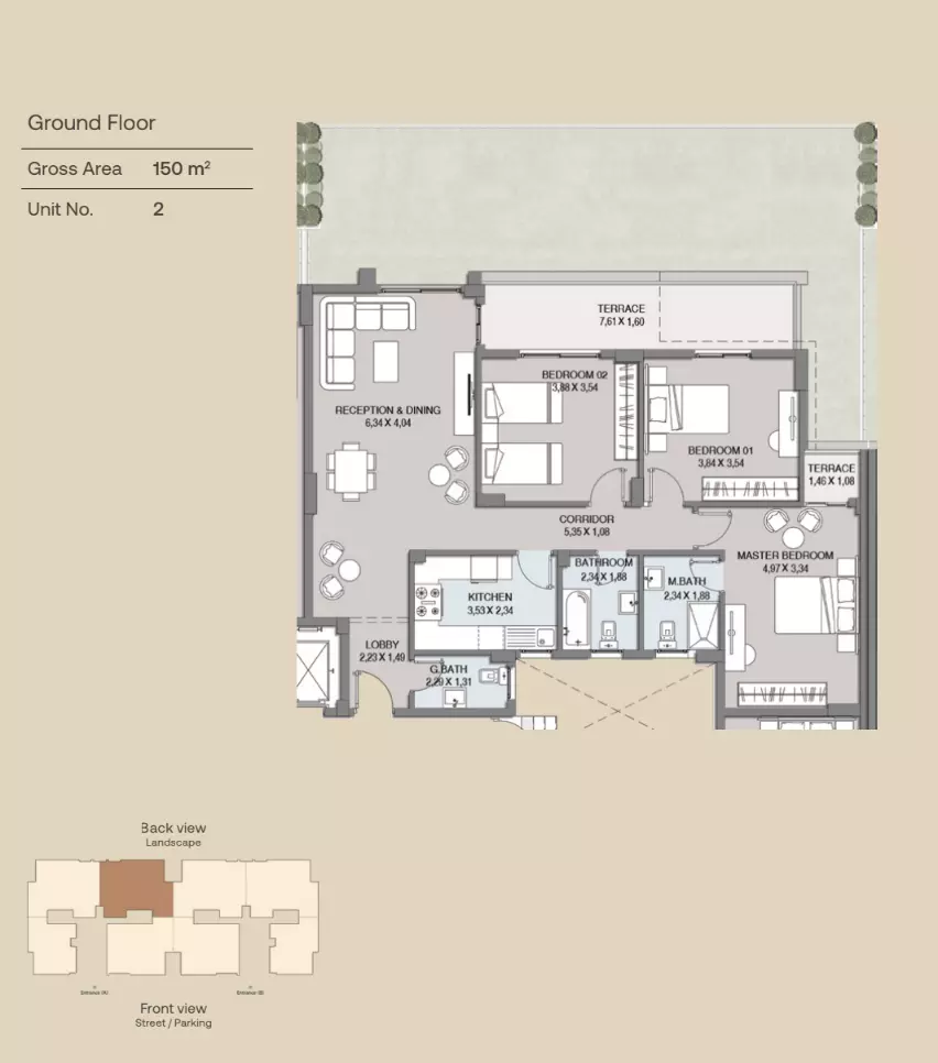 Unit floor plan image