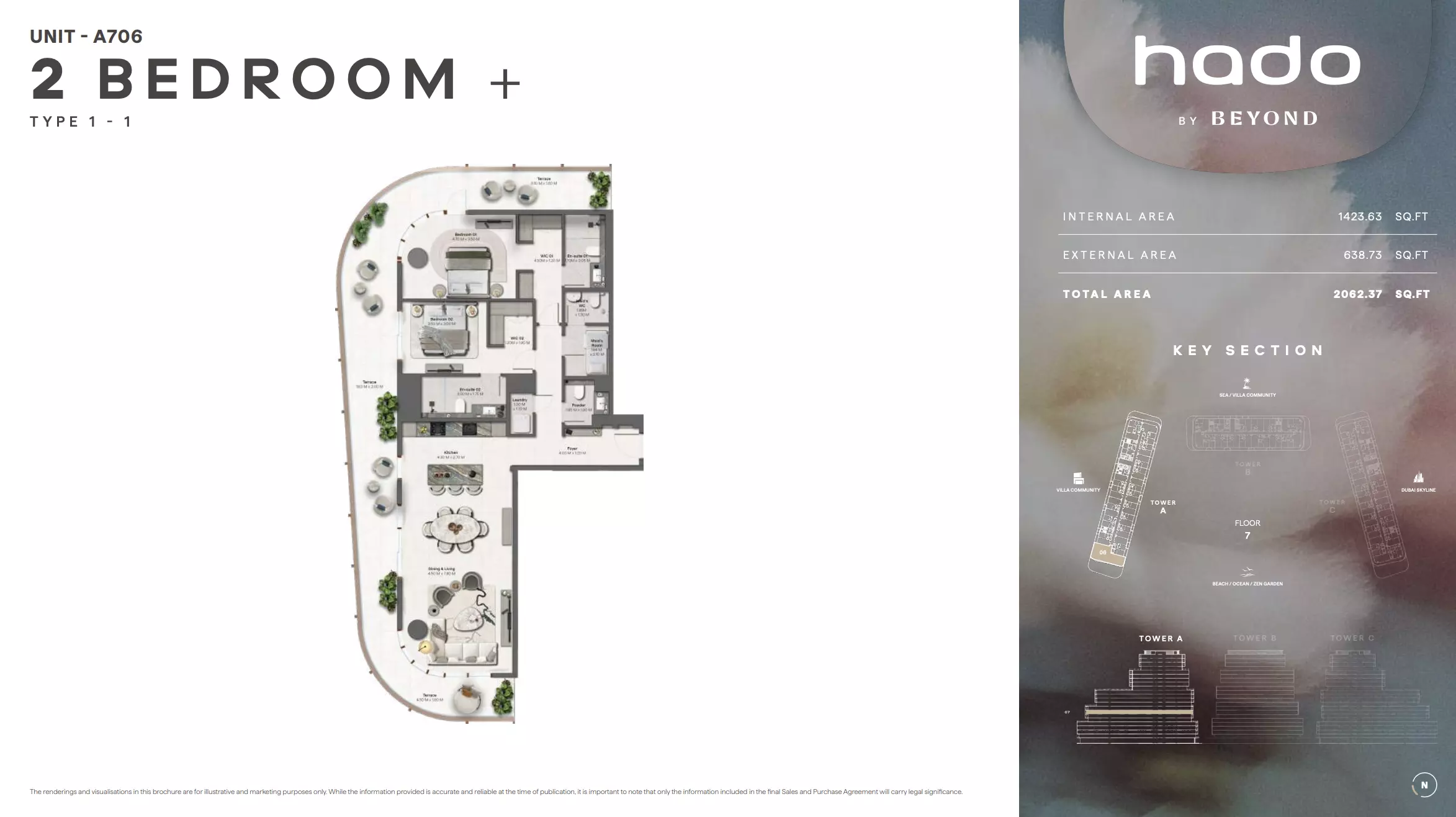 Unit floor plan image