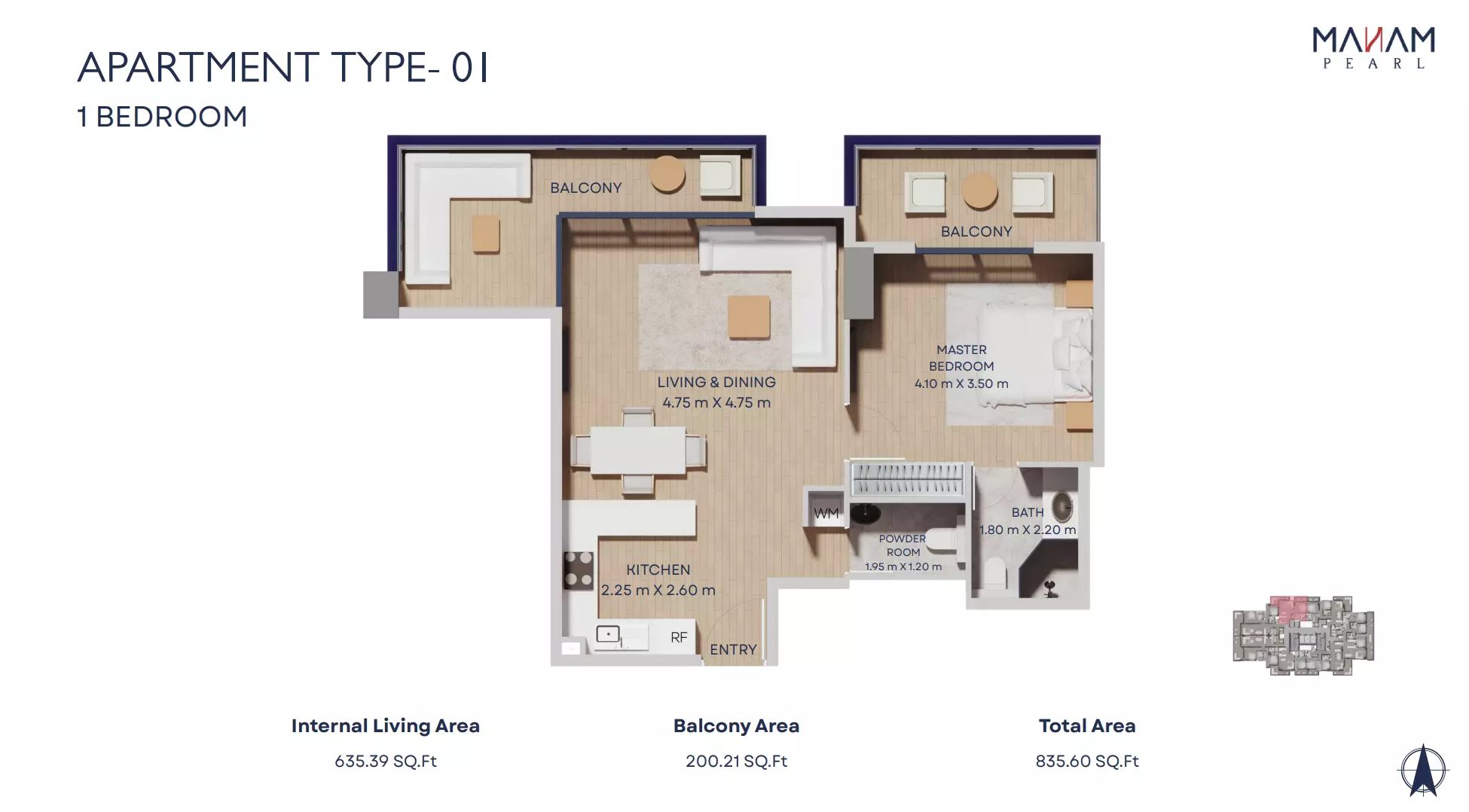 Unit floor plan image