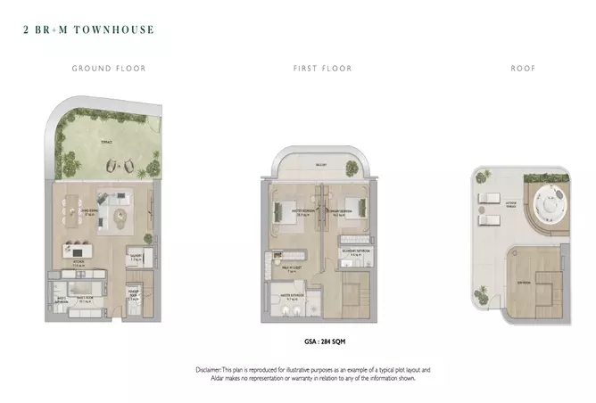 Mamsha Gardens — 2BR floor plan