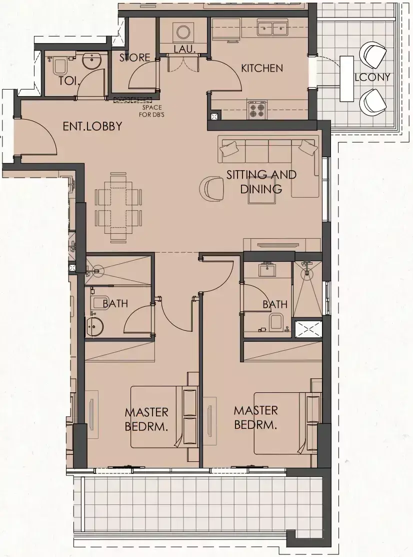 Unit floor plan image