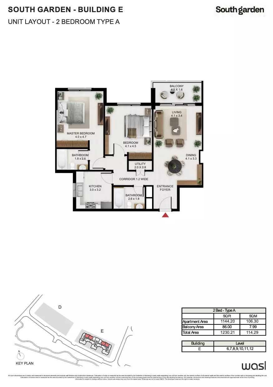 Unit floor plan image