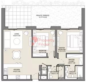 Jomana B4-Type A Level ground, 2 beds
