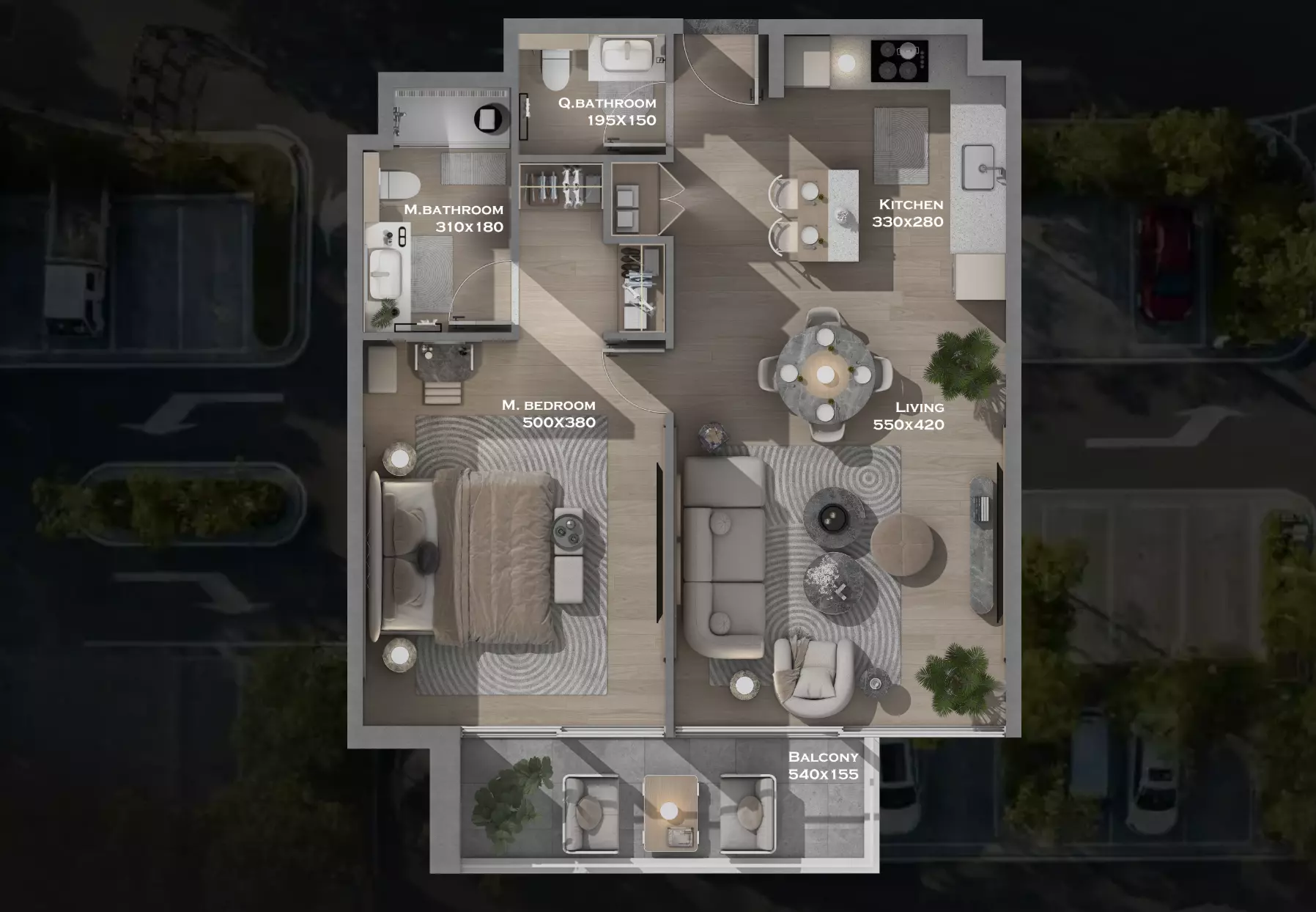 Unit floor plan image