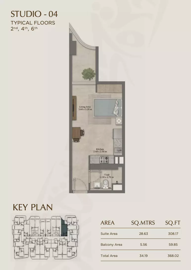 Unit floor plan image