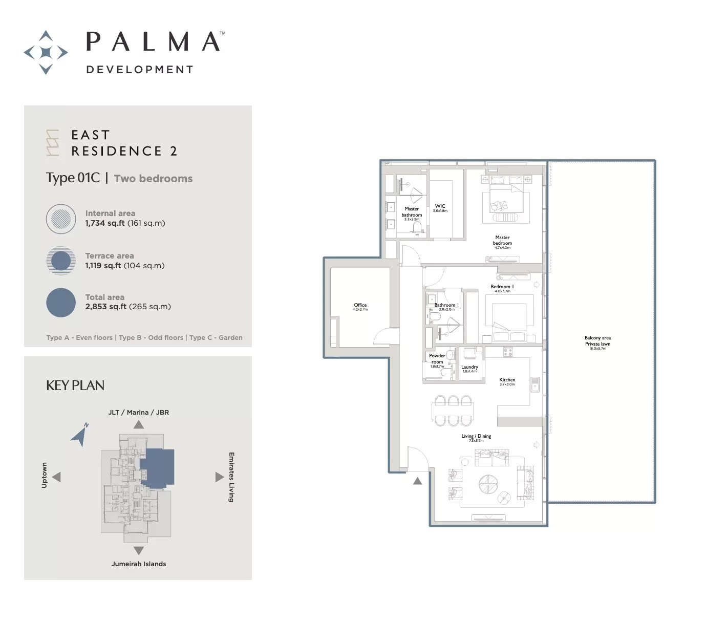 Unit floor plan image