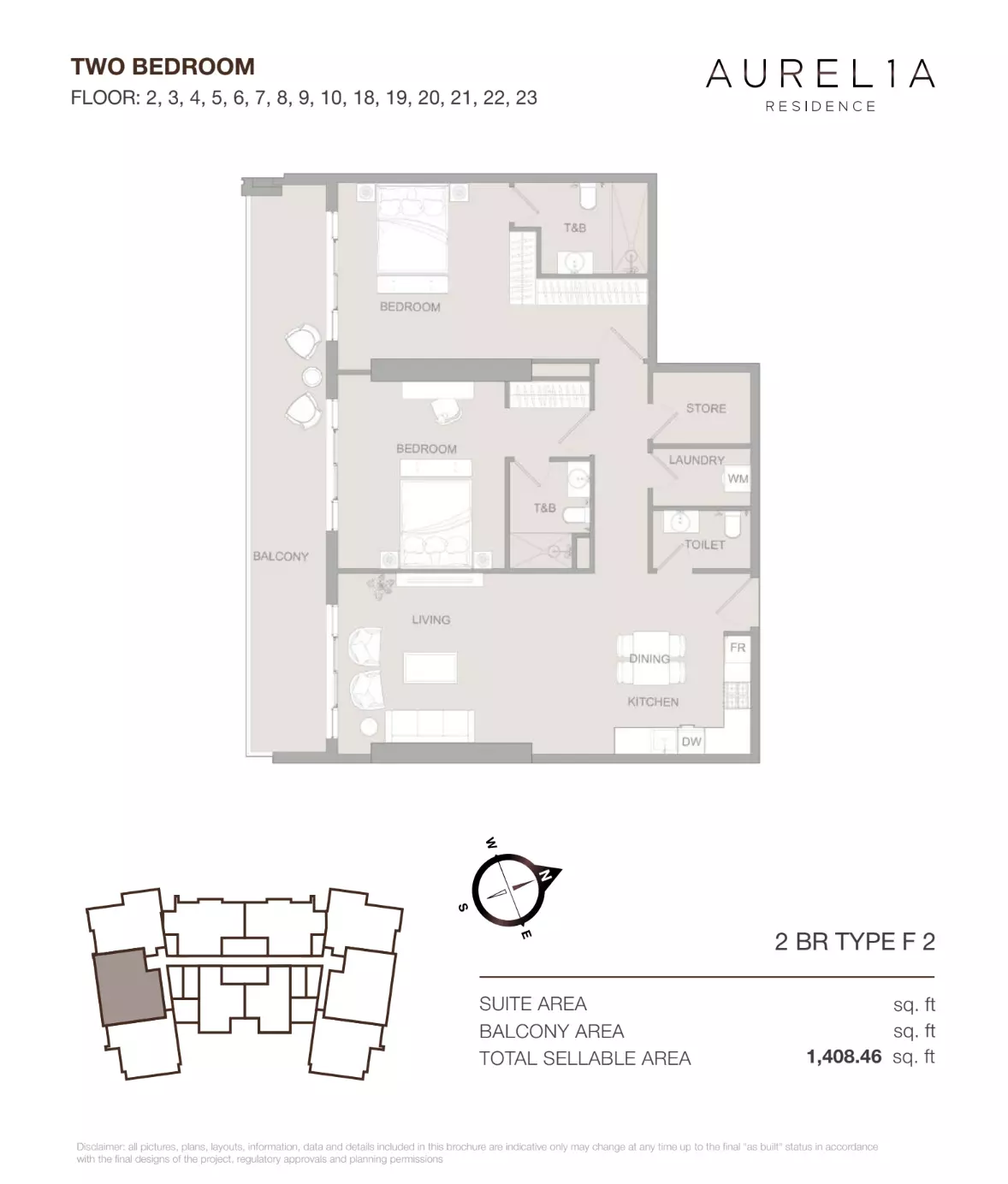 Unit floor plan image