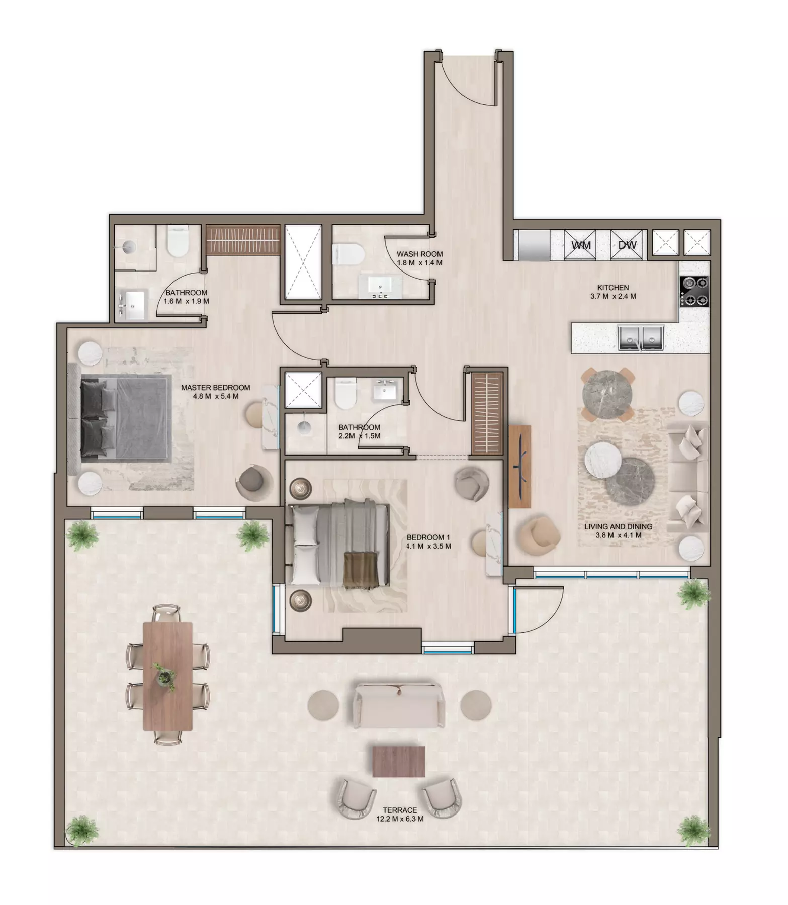 Unit floor plan image