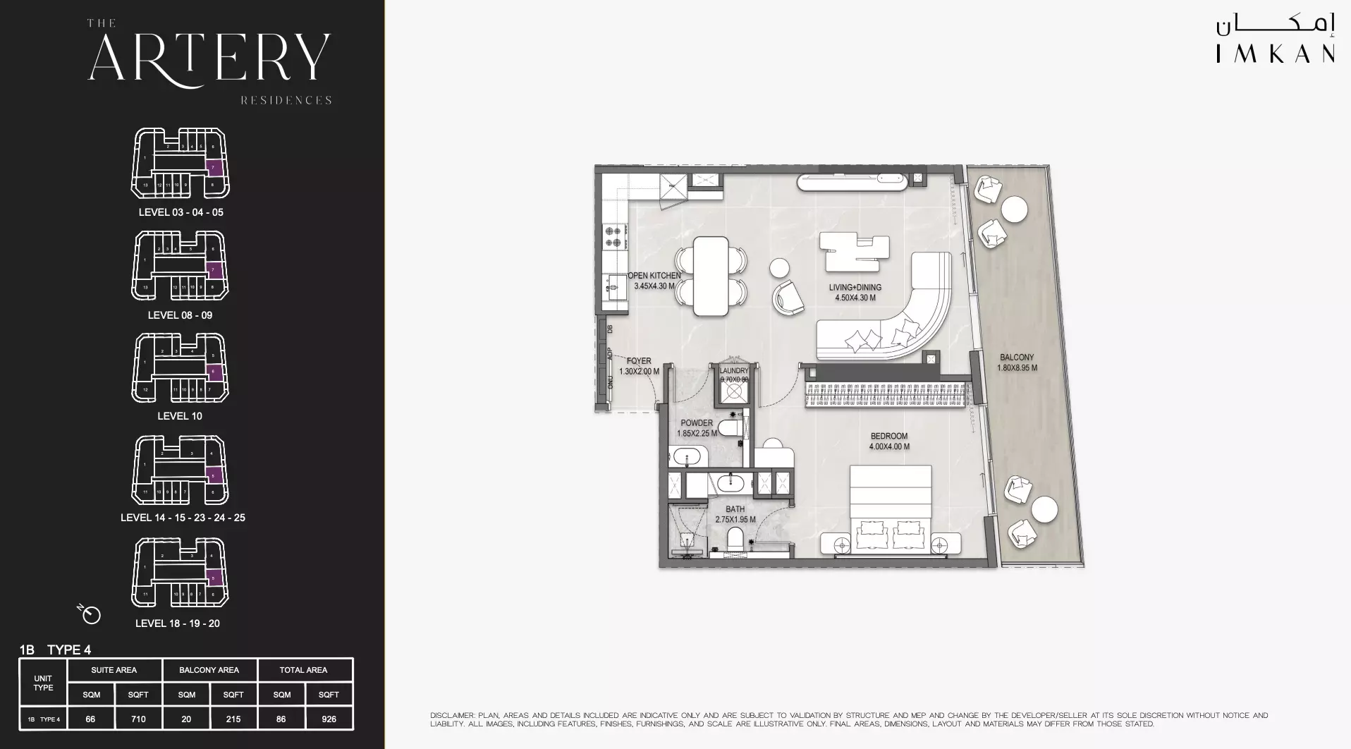 Unit floor plan image