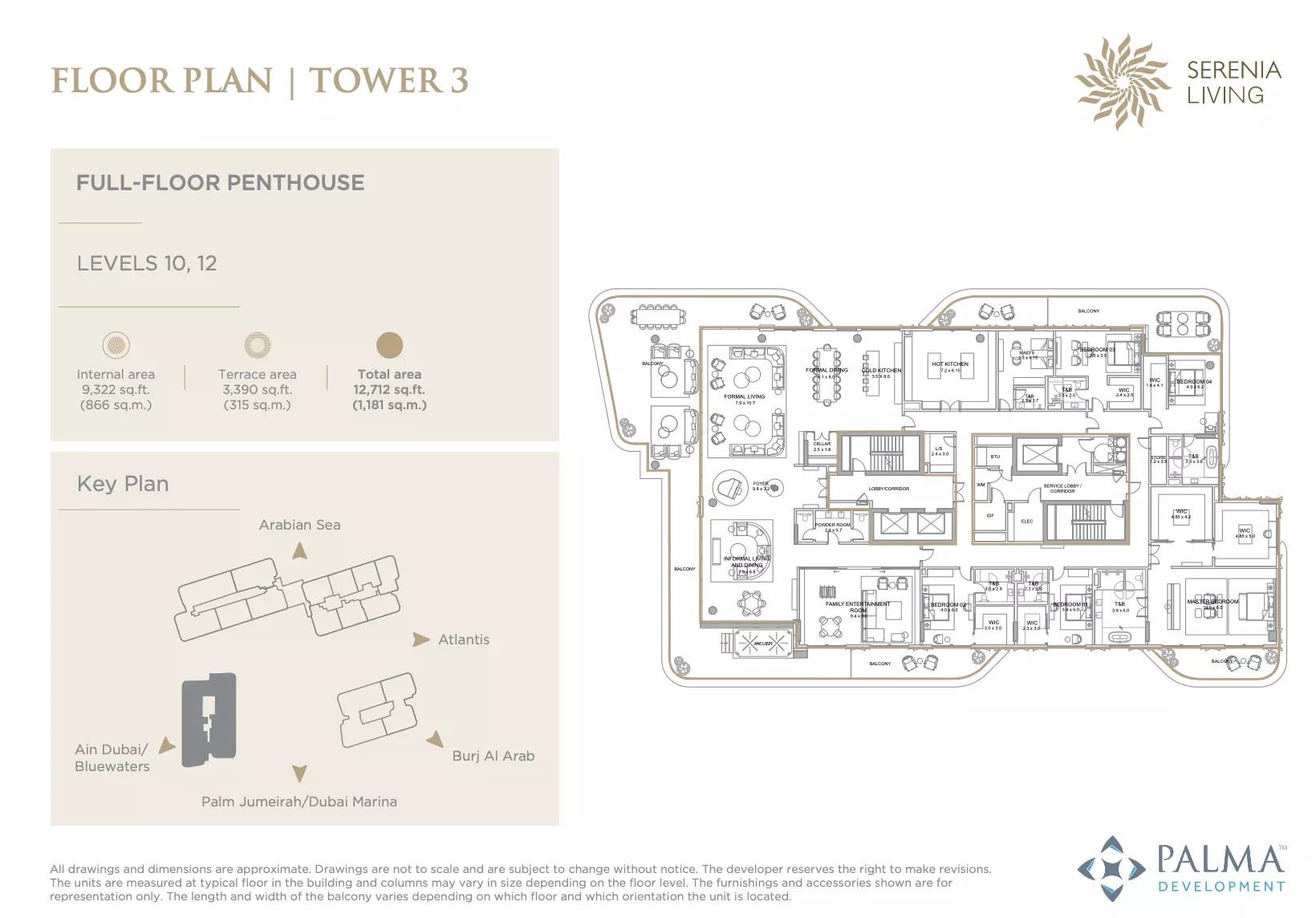 Serenia Living - T3-2 Floor Plan