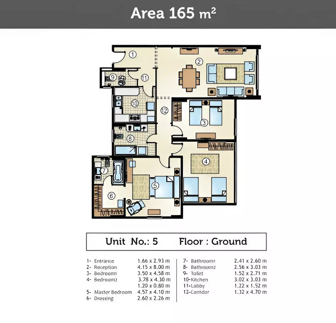 Unit floor plan image