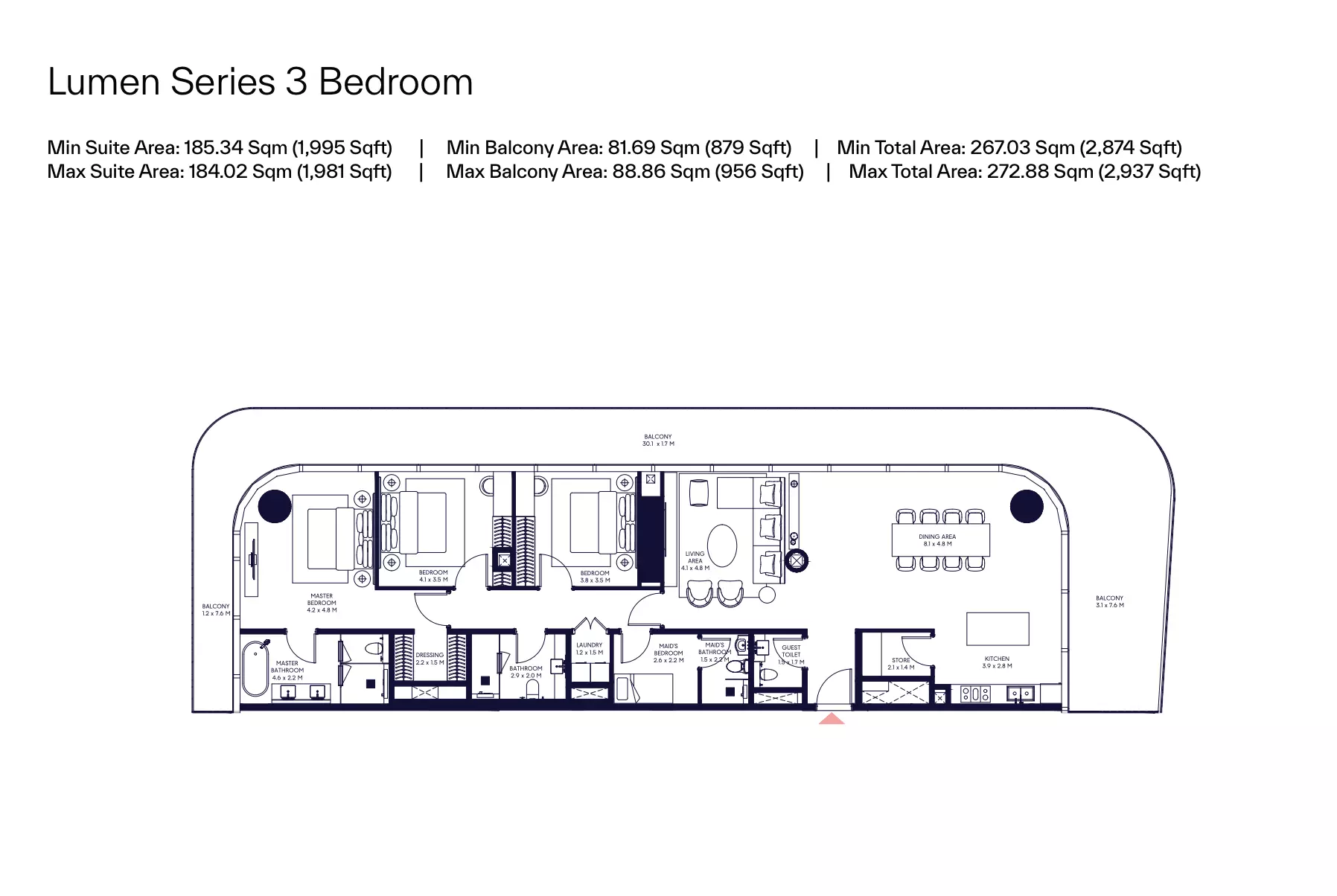 صورة مخطط ارضية الوحدة