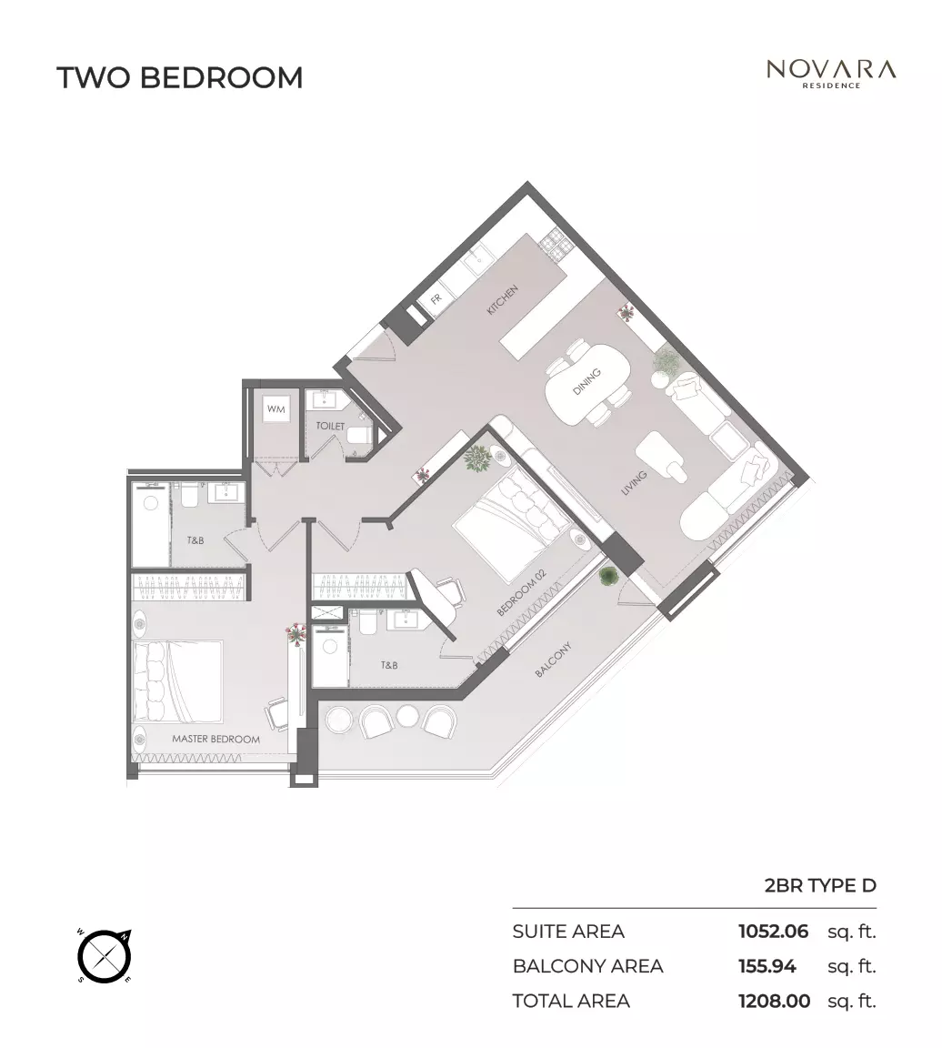 Unit floor plan image