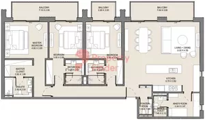 Jomana B8-Type B Level 2, 3 beds