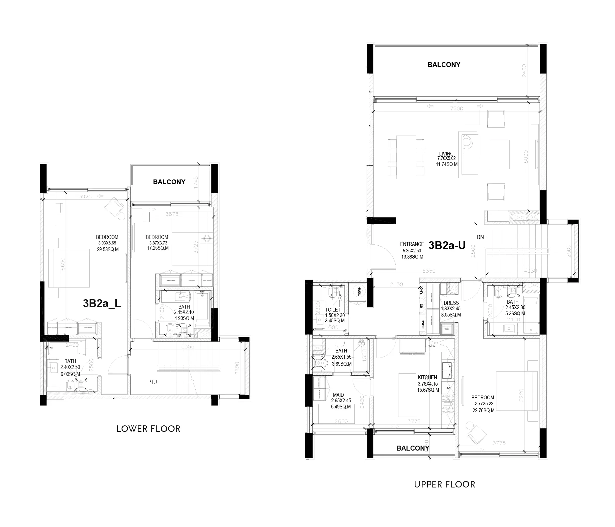 Sealine Residence - Type A Floor Plan
