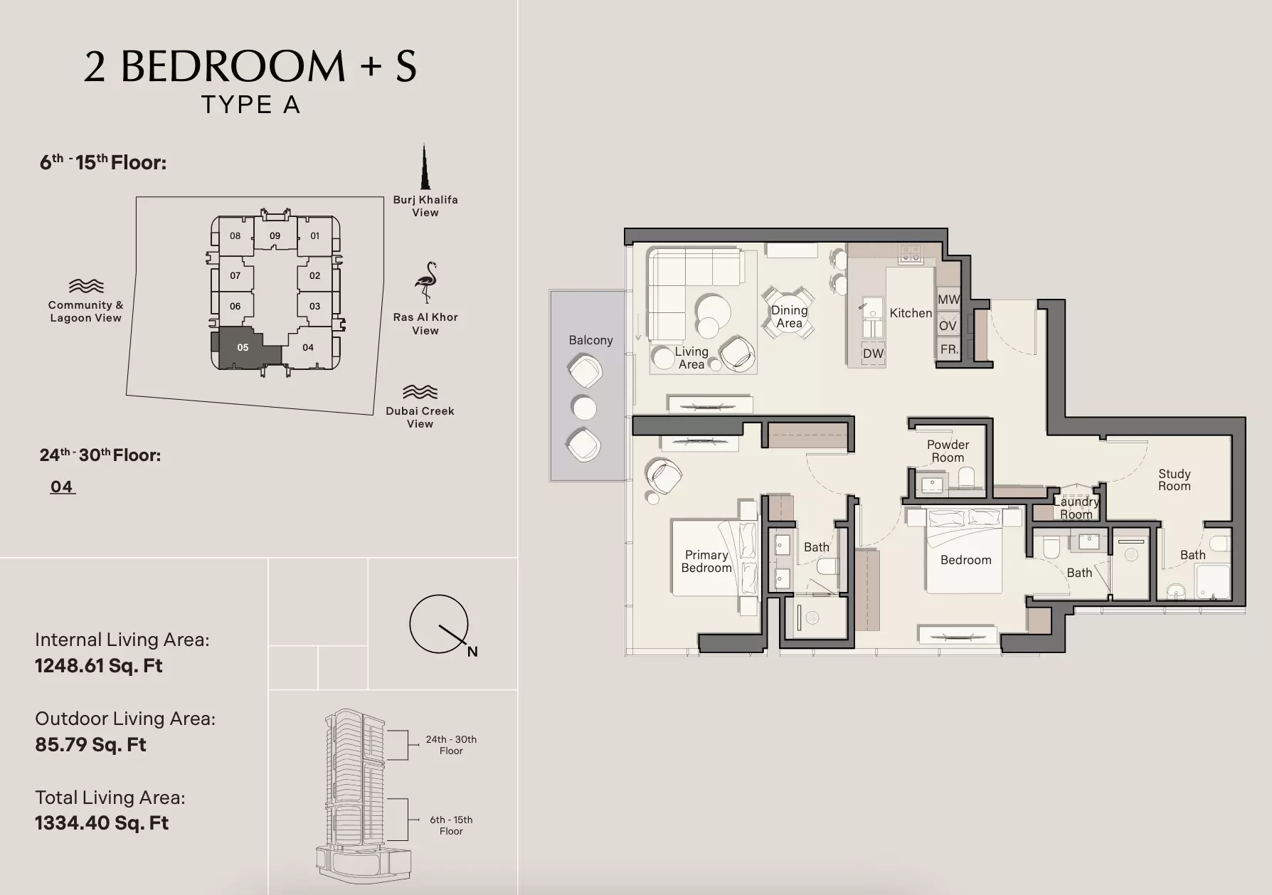 Unit floor plan image