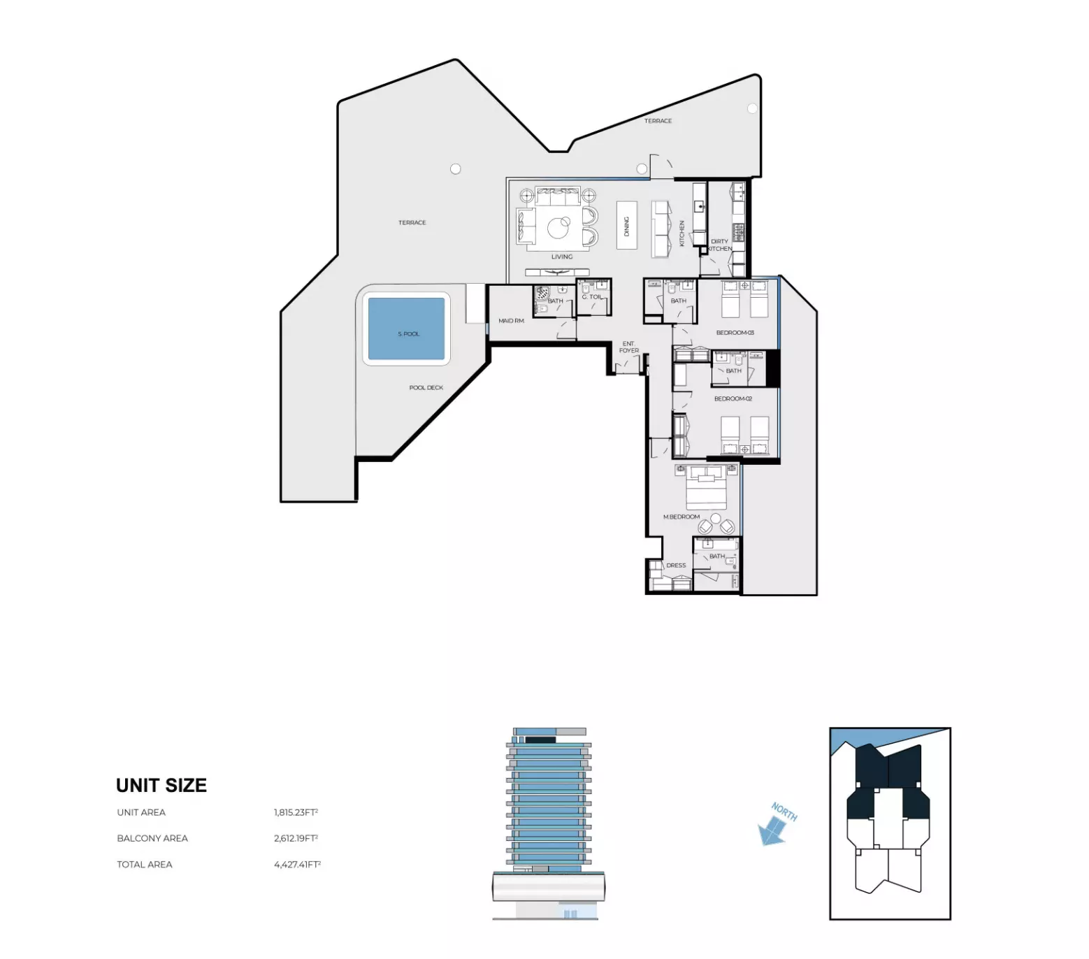 Unit floor plan image