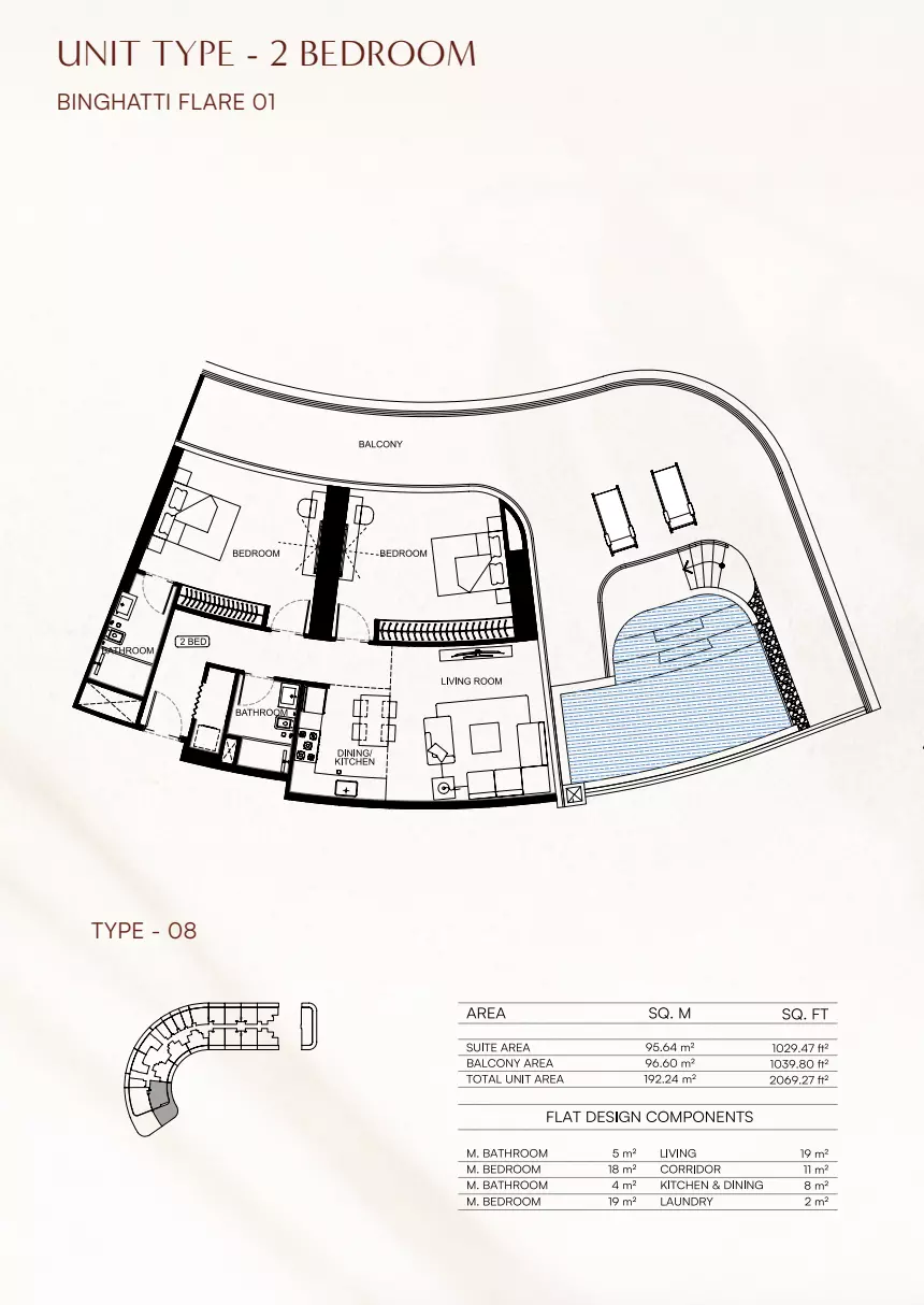 Unit floor plan image