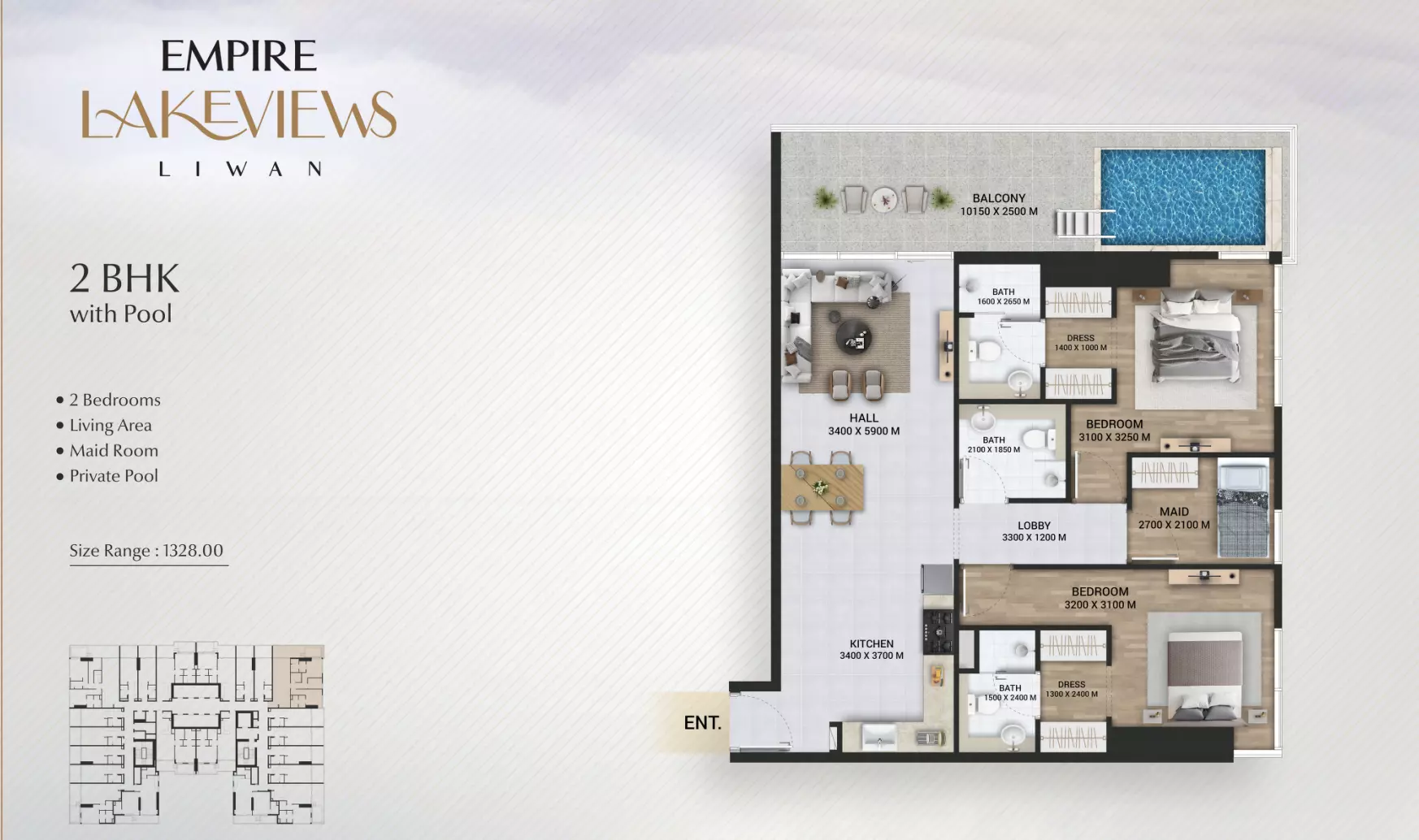 Unit floor plan image