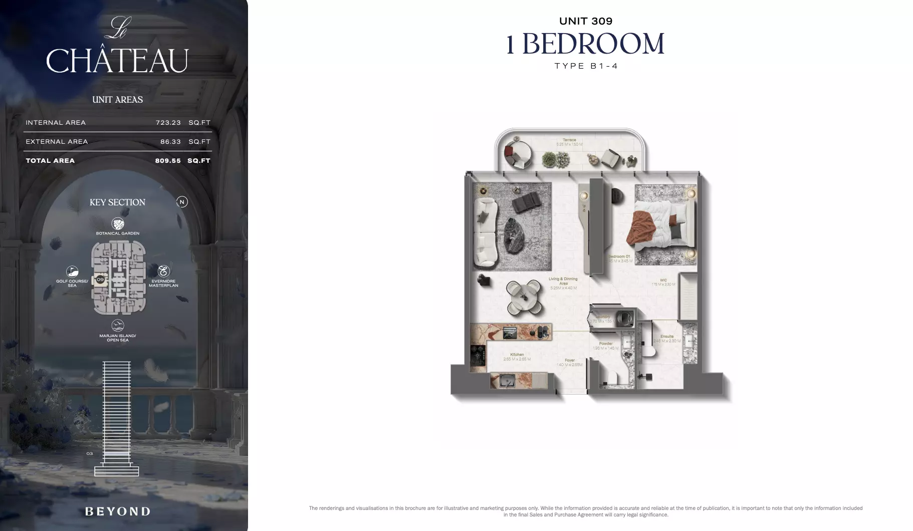 صورة مخطط ارضية الوحدة