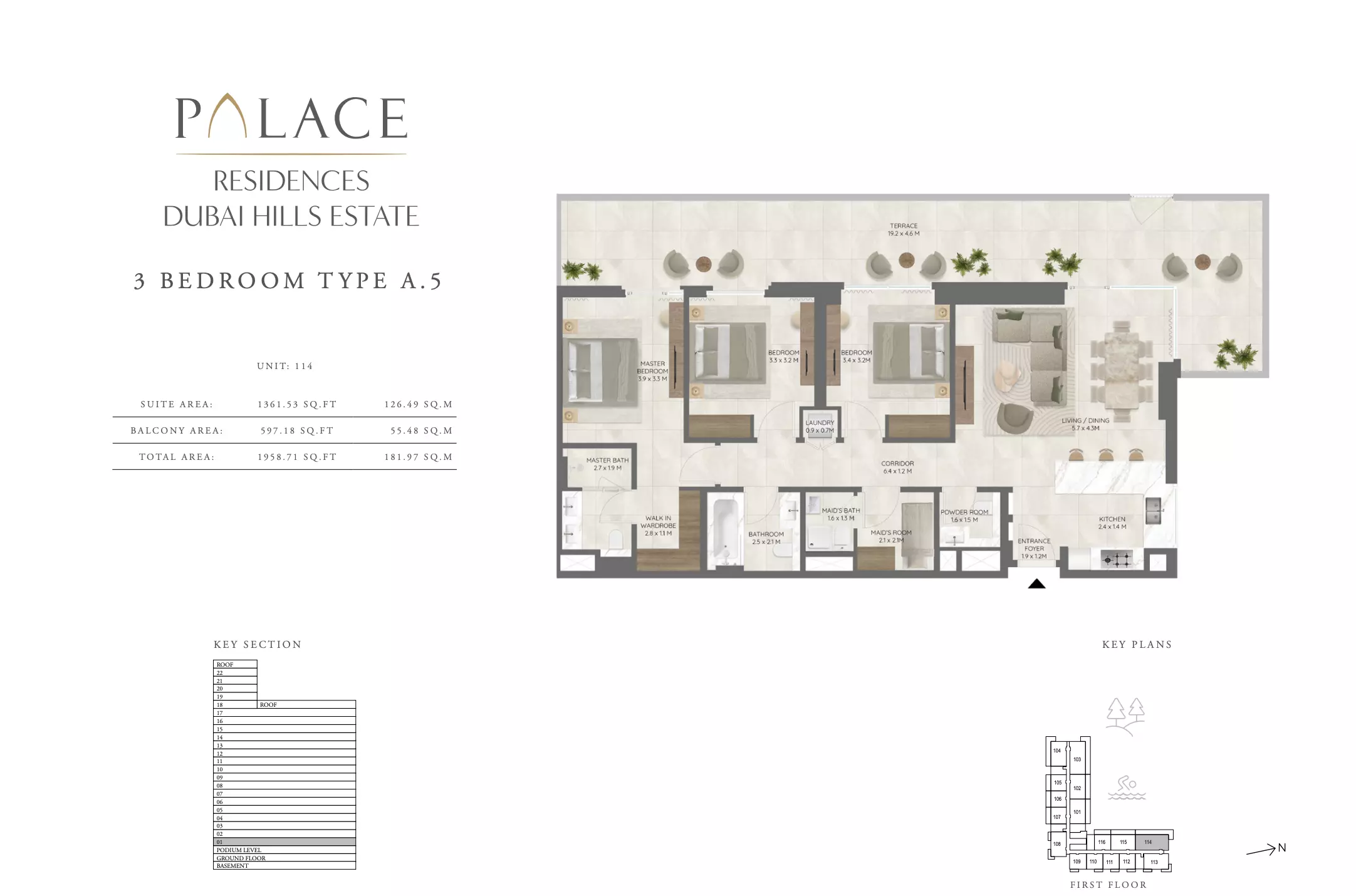 Unit floor plan image
