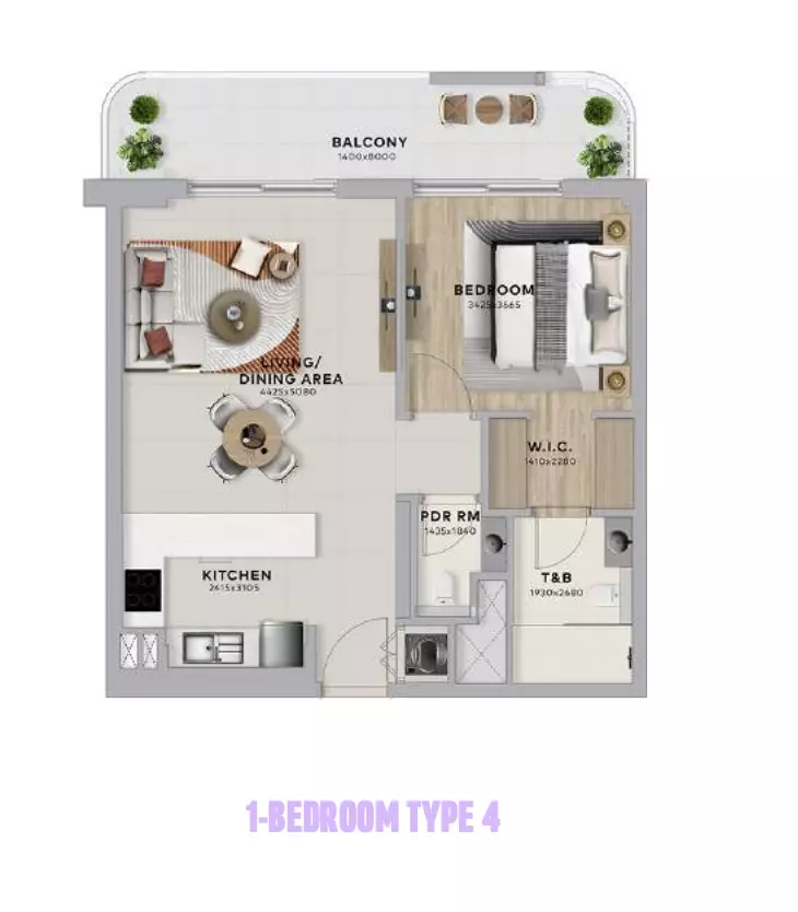 Unit floor plan image