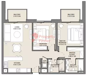 Jomana B4-Type A Level 1, 2 beds