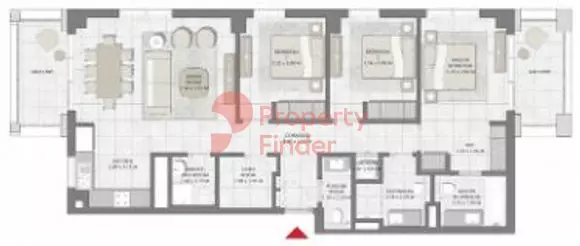 Creek Beach Surf Building 2, Level 7, 3 beds
