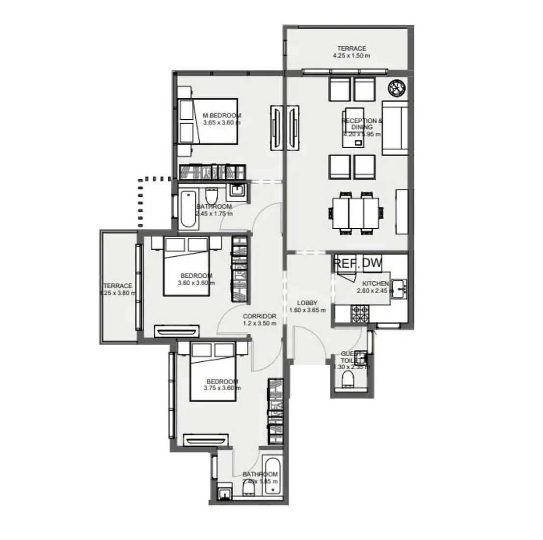 Unit floor plan image