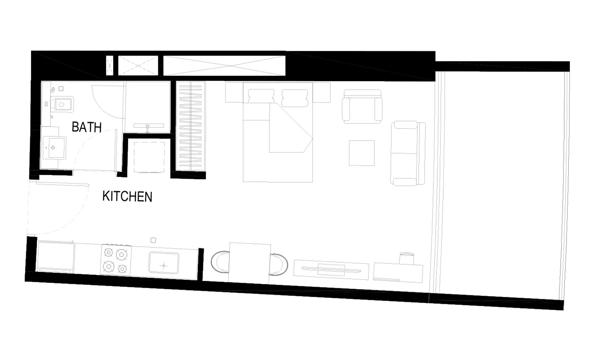Binghatti Hills Type A Tower B, 1 bed