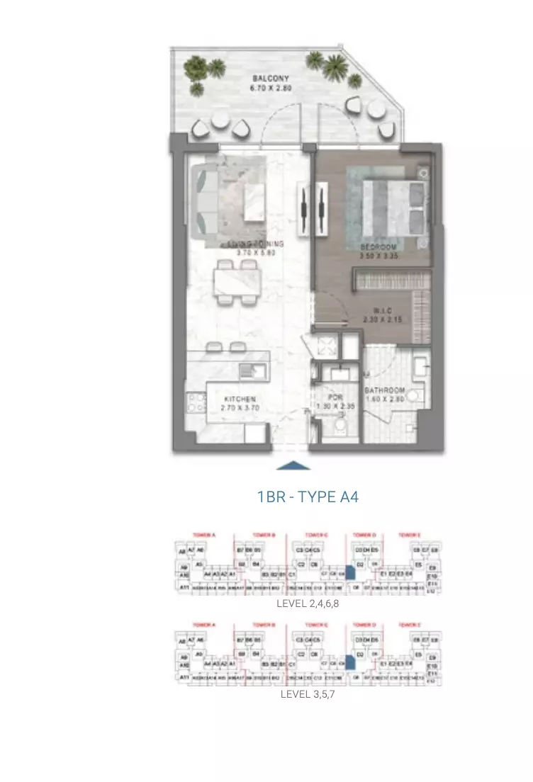 Unit floor plan image