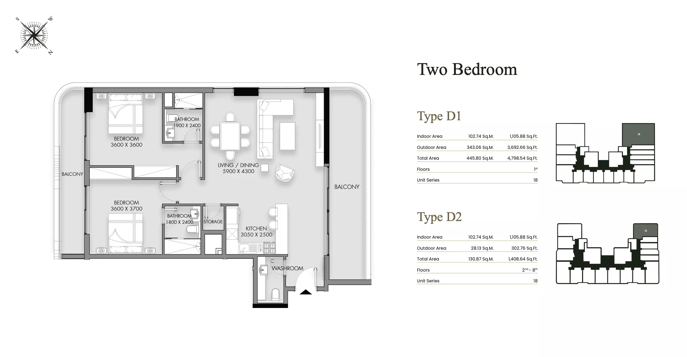 Unit floor plan image