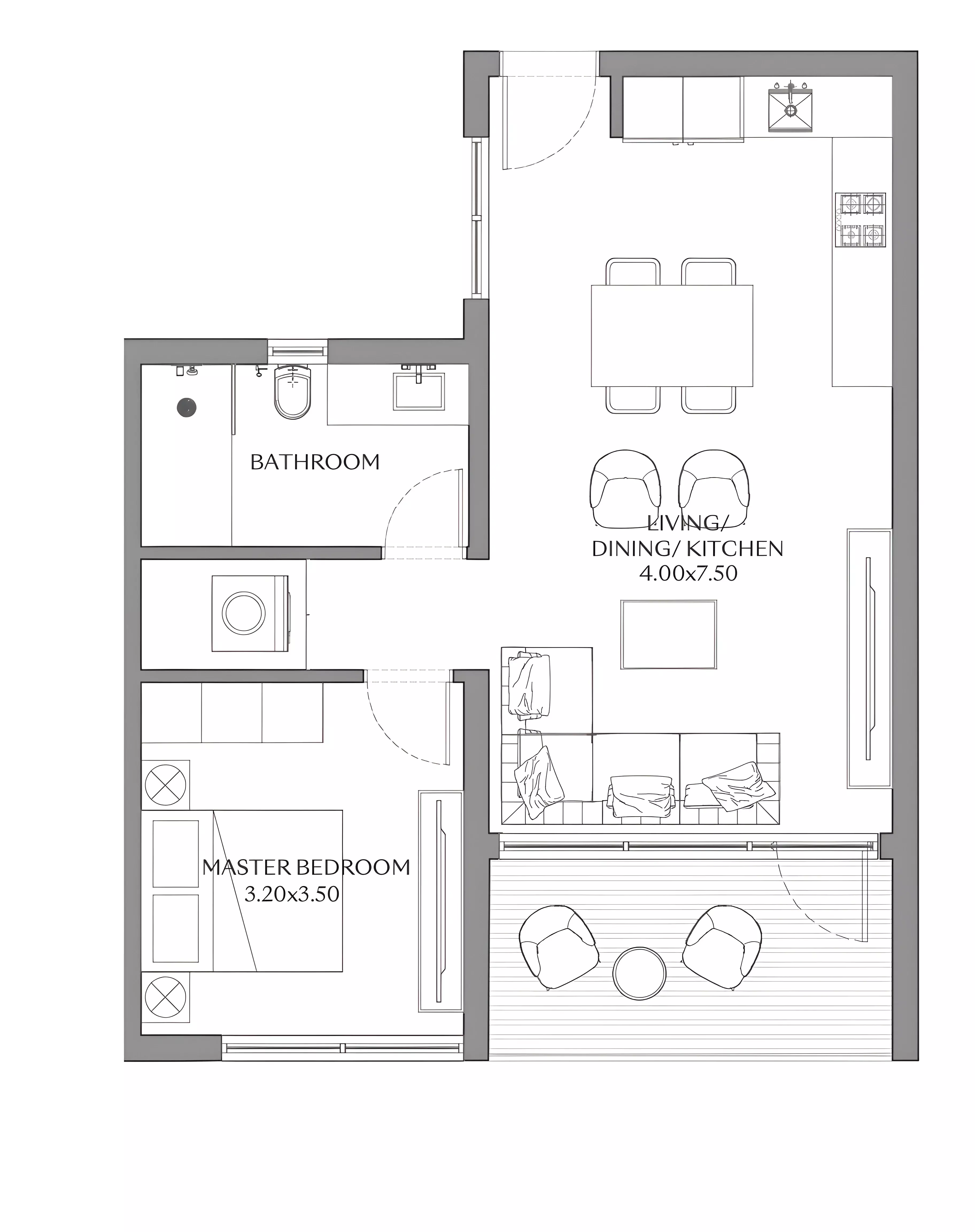 Unit floor plan image