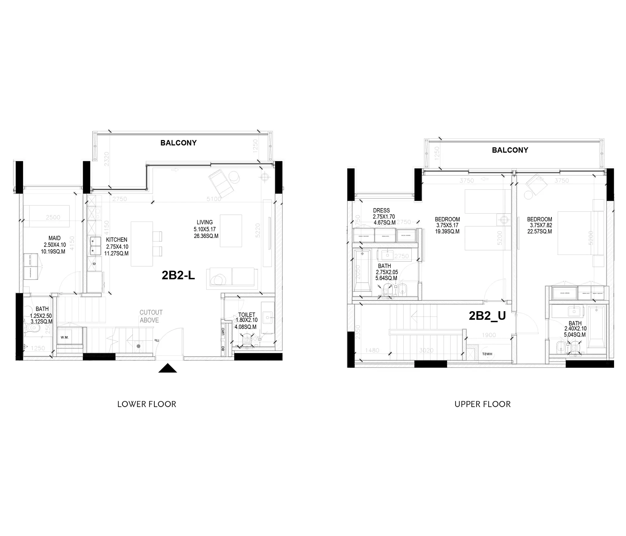 Sealine Residence - Type A Floor Plan