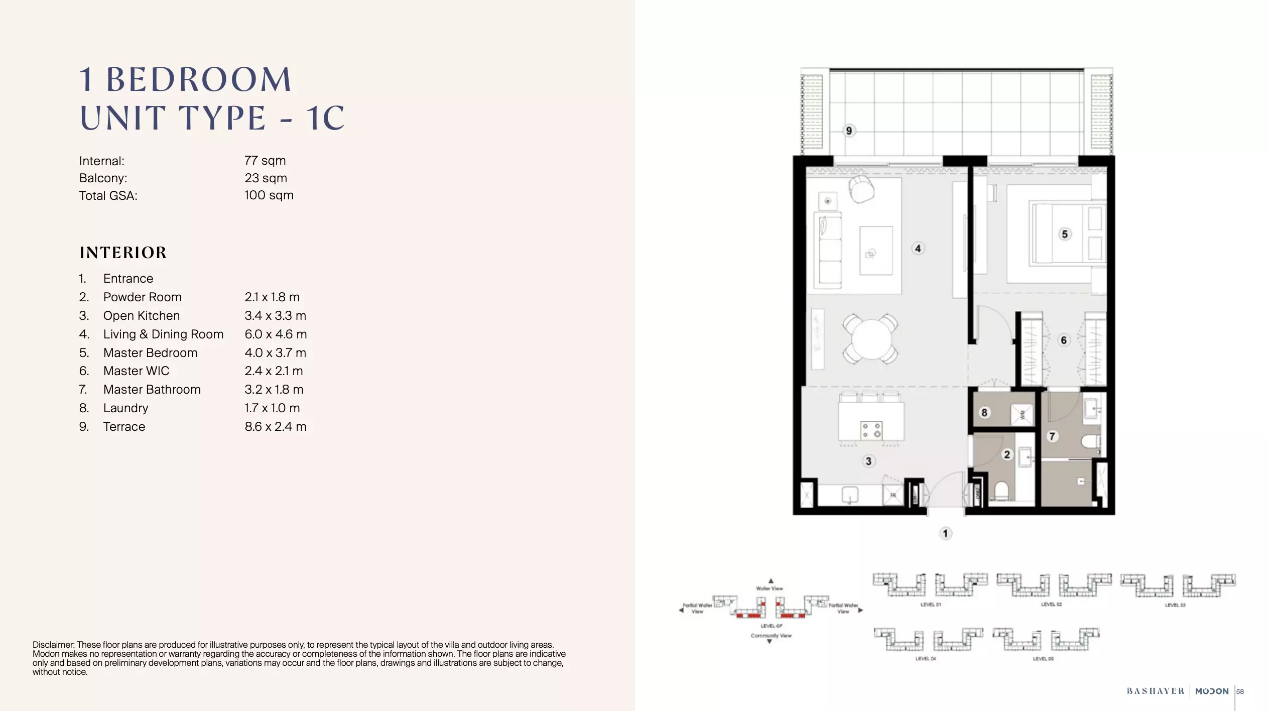 Unit floor plan image