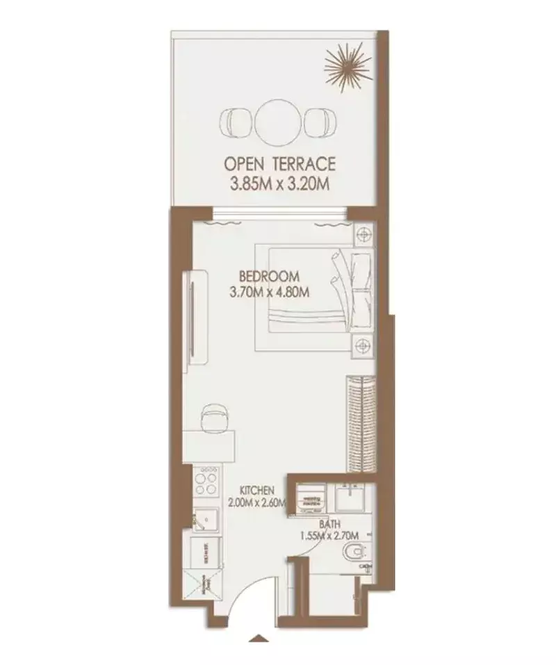 Unit floor plan image