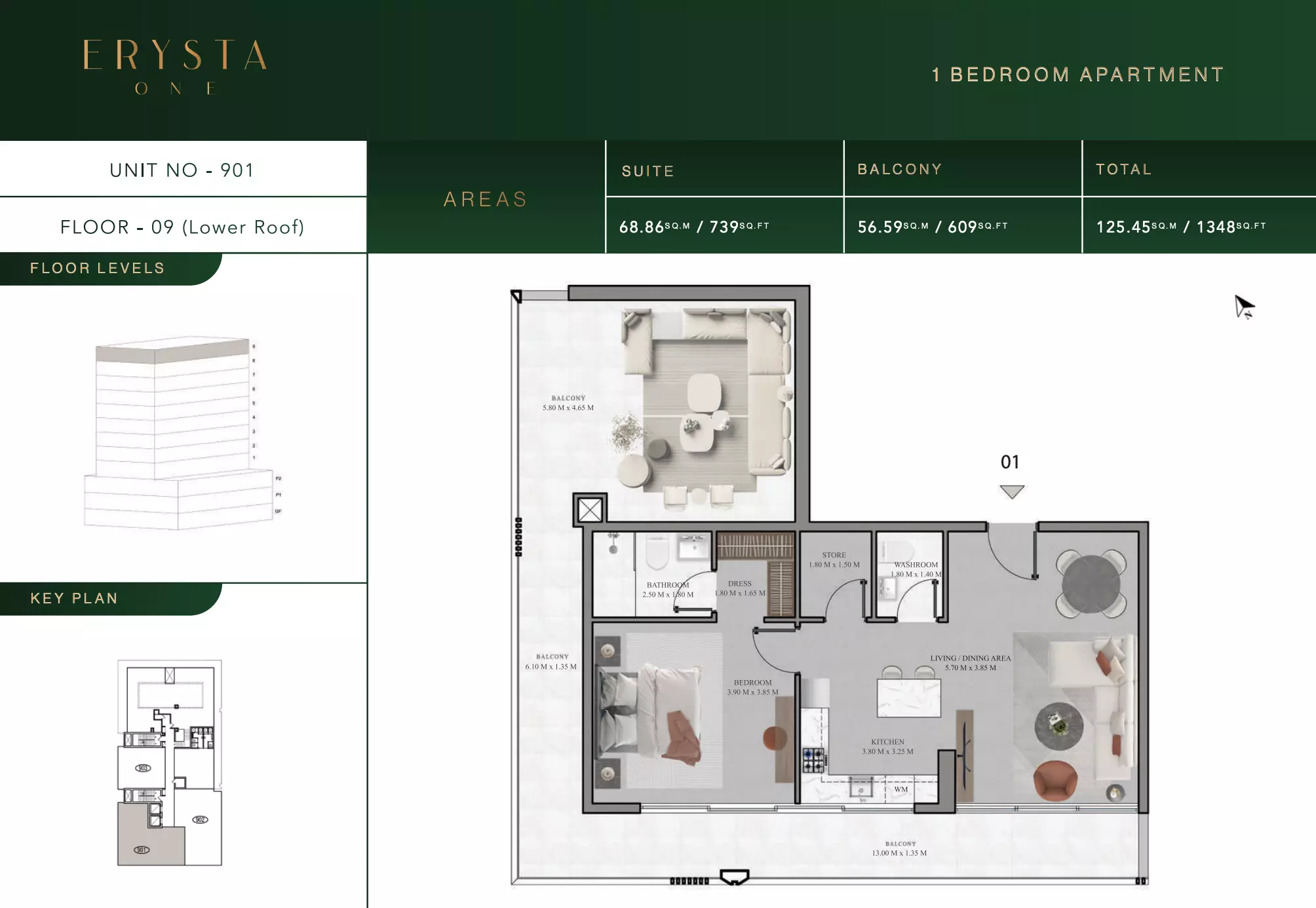 Unit floor plan image