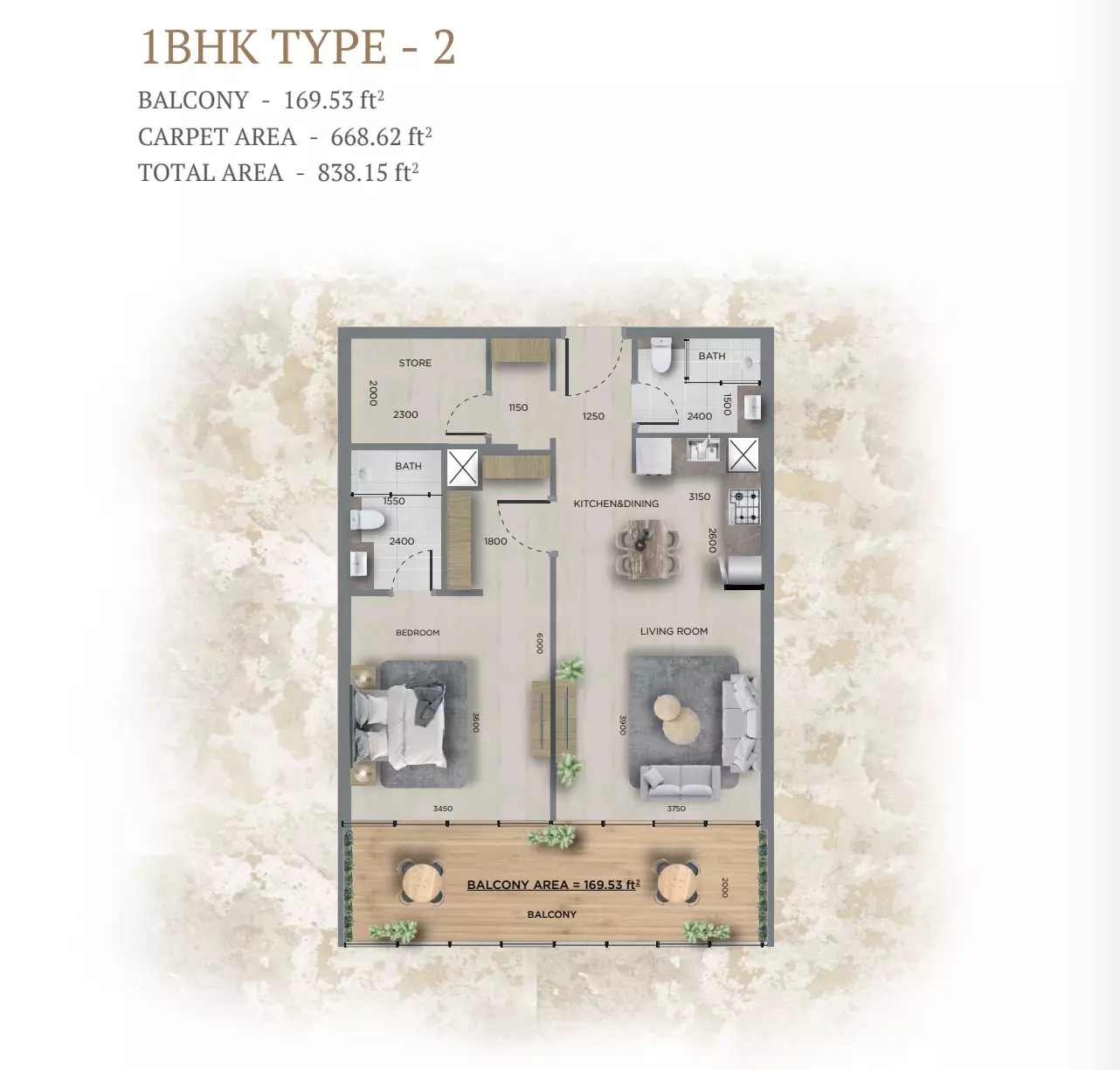 Unit floor plan image