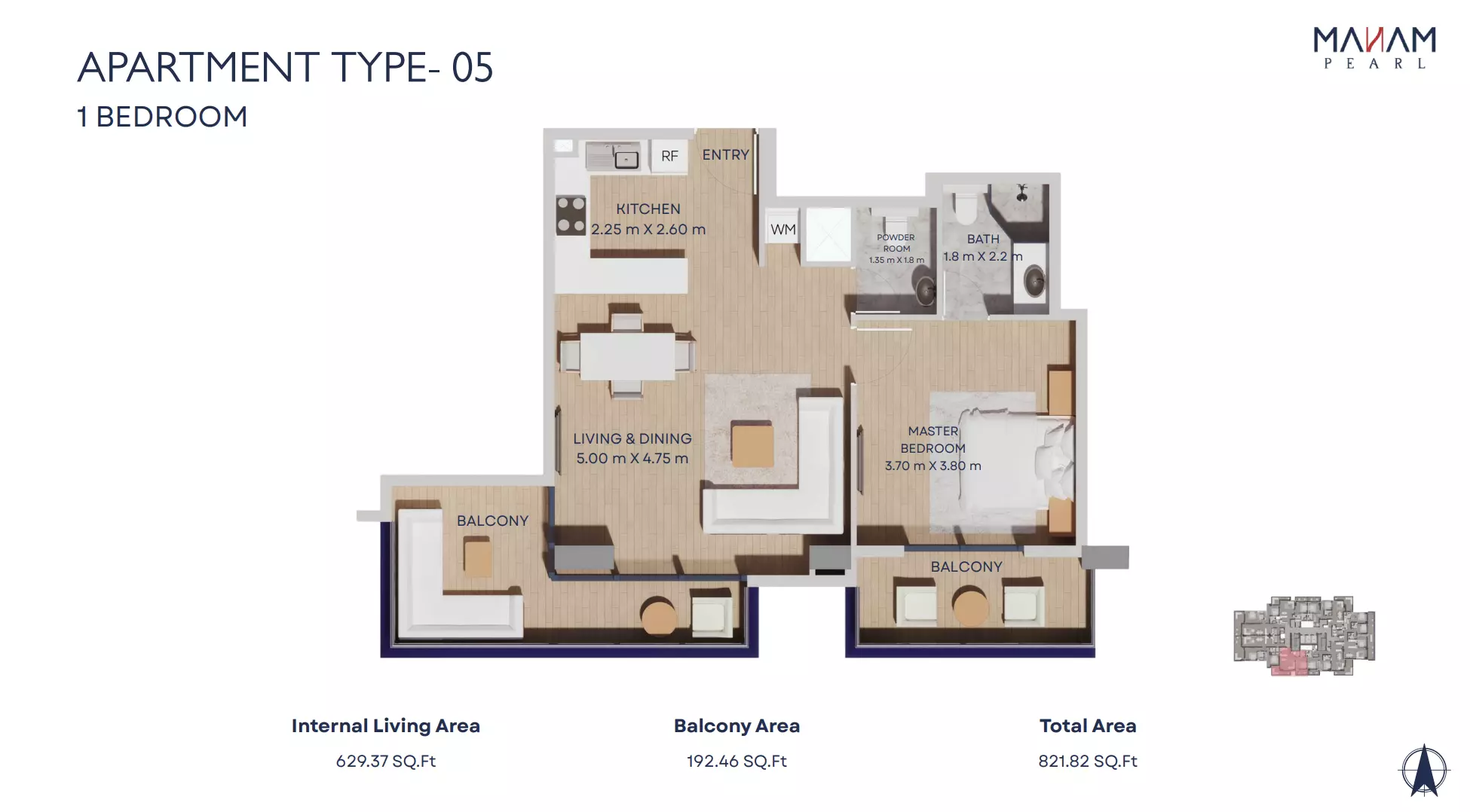 Unit floor plan image