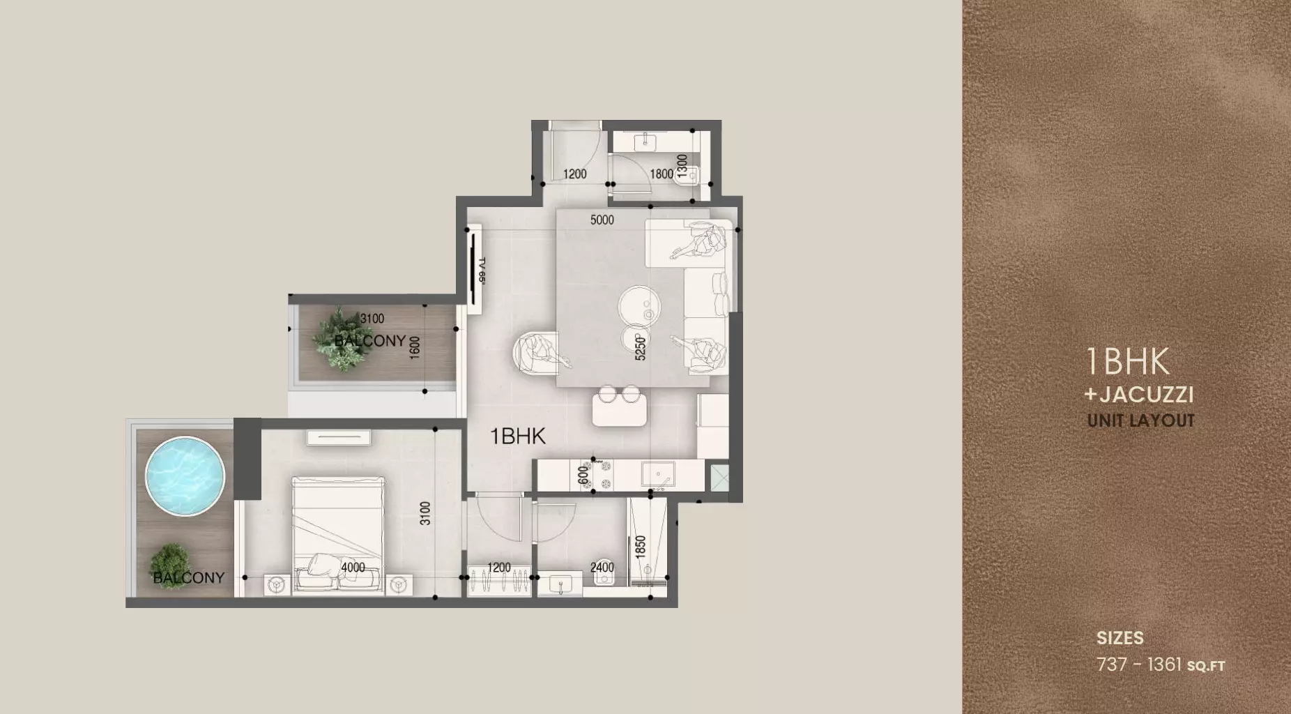 Unit floor plan image