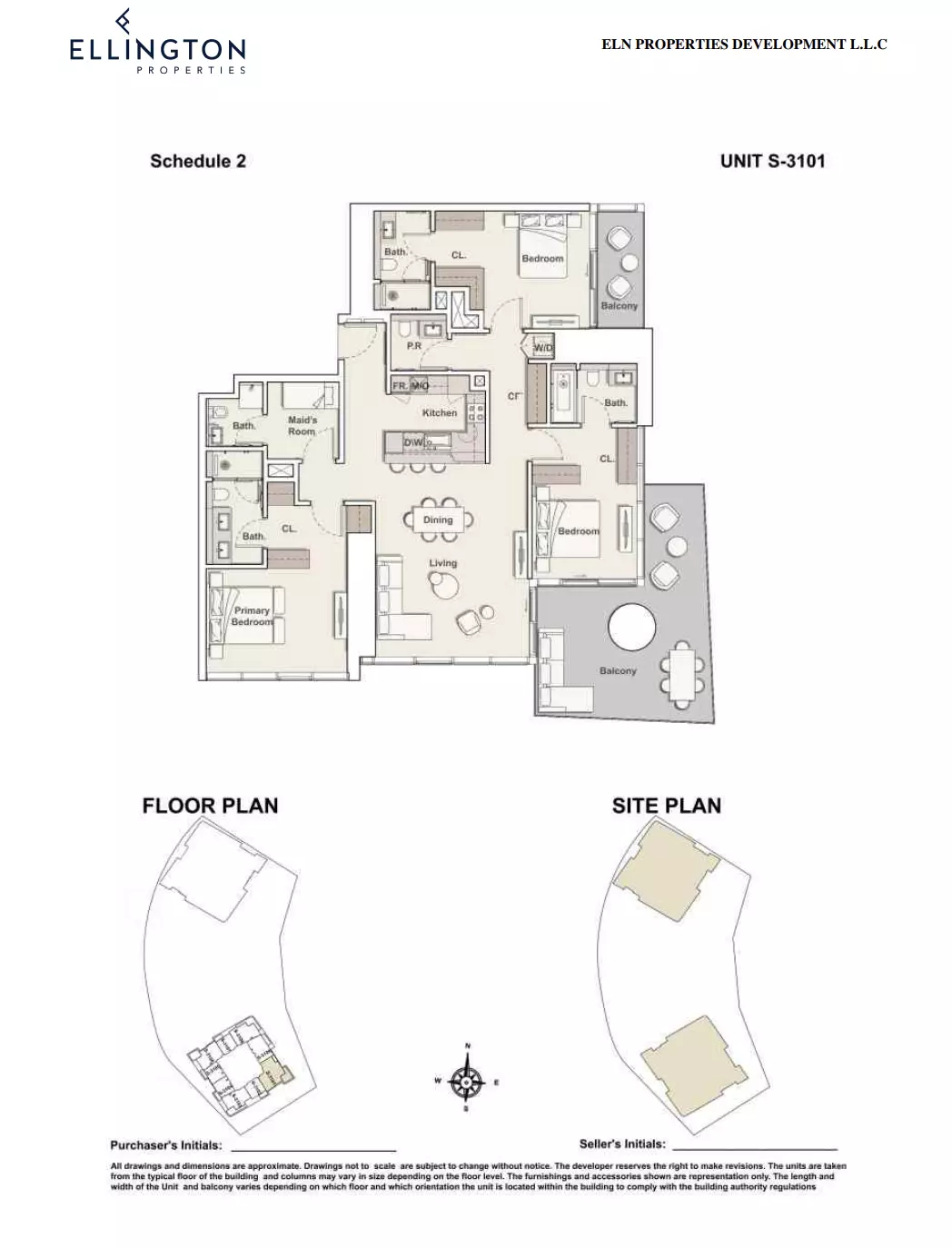 Mercer House Type S-3101, 3 beds